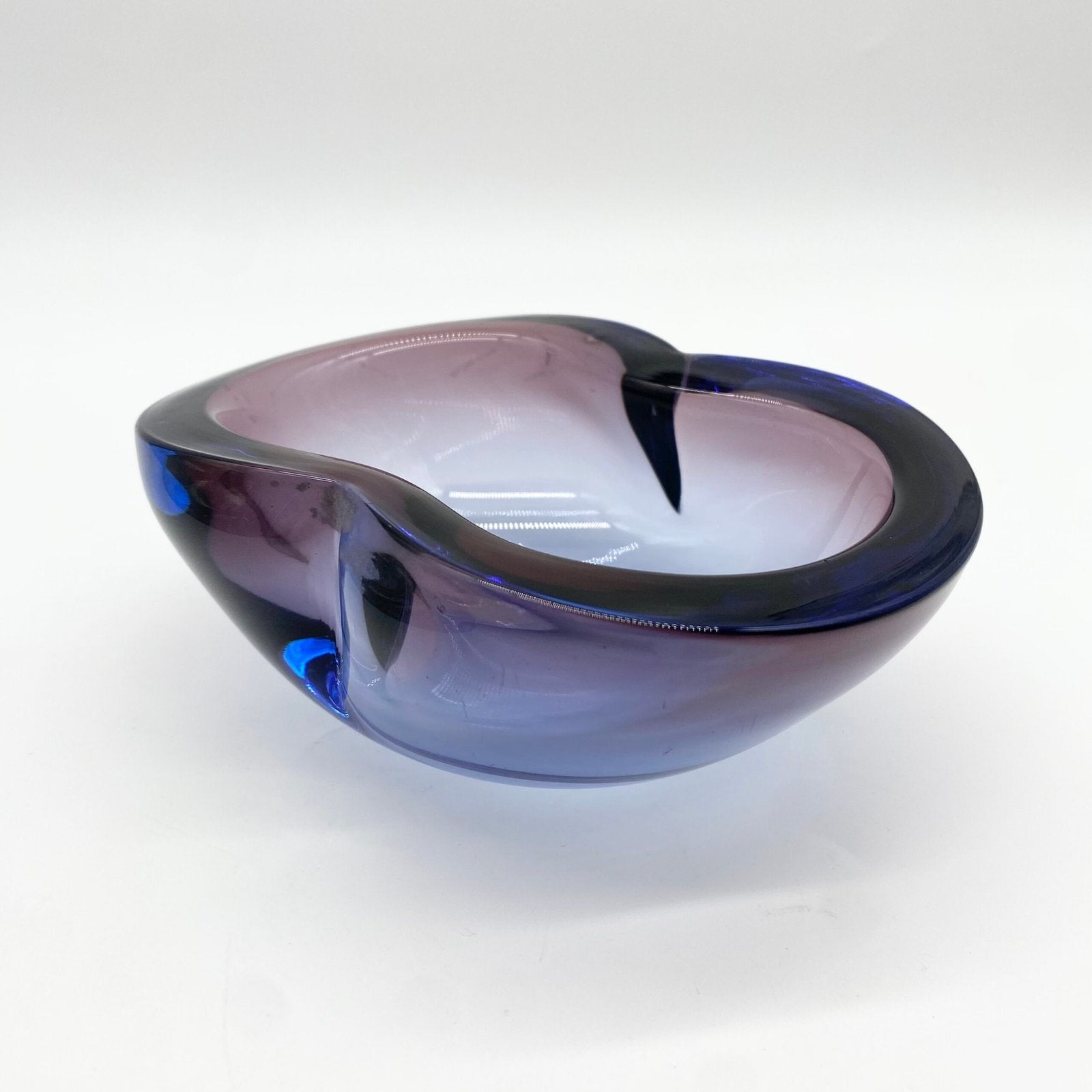CENDRIER "BLUE VELVET"/ MURANO SOMMERSO – 1960-70s