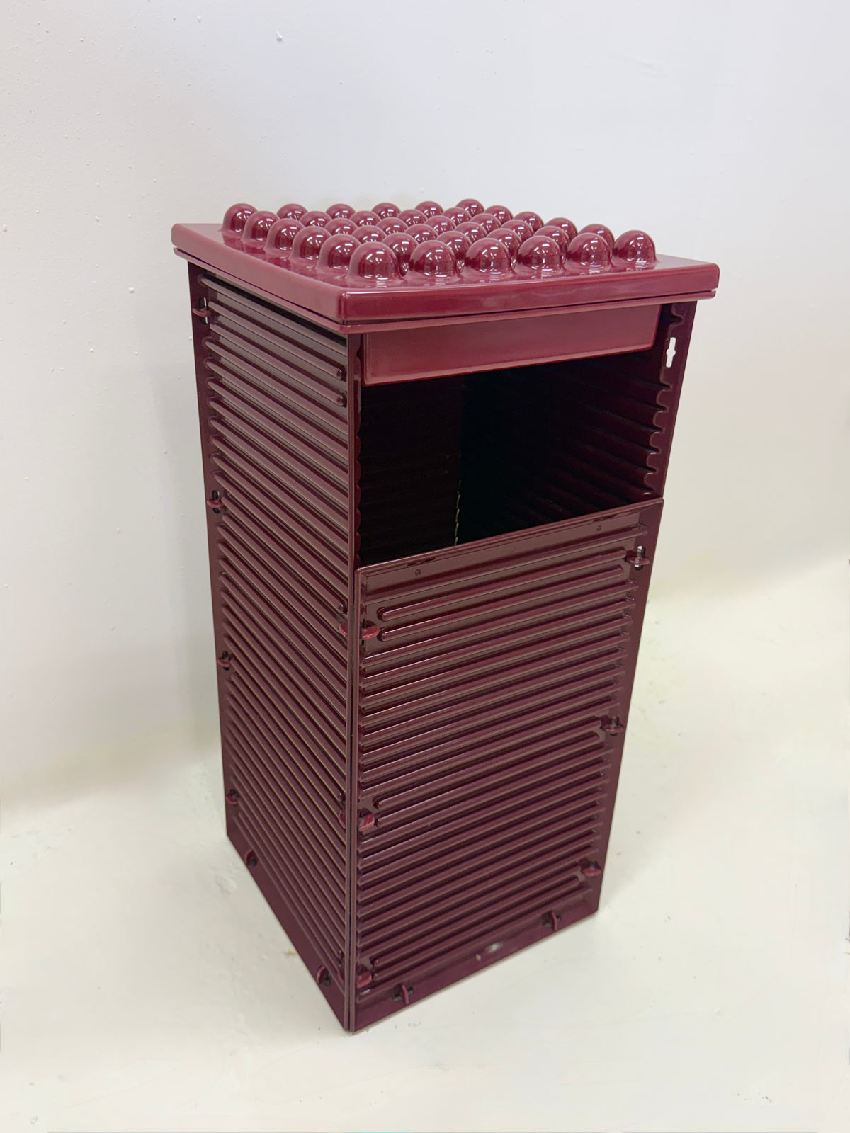 Corbeille-cendrier « Sistema 45 » — Ettore Sottsass, Italie, 1970