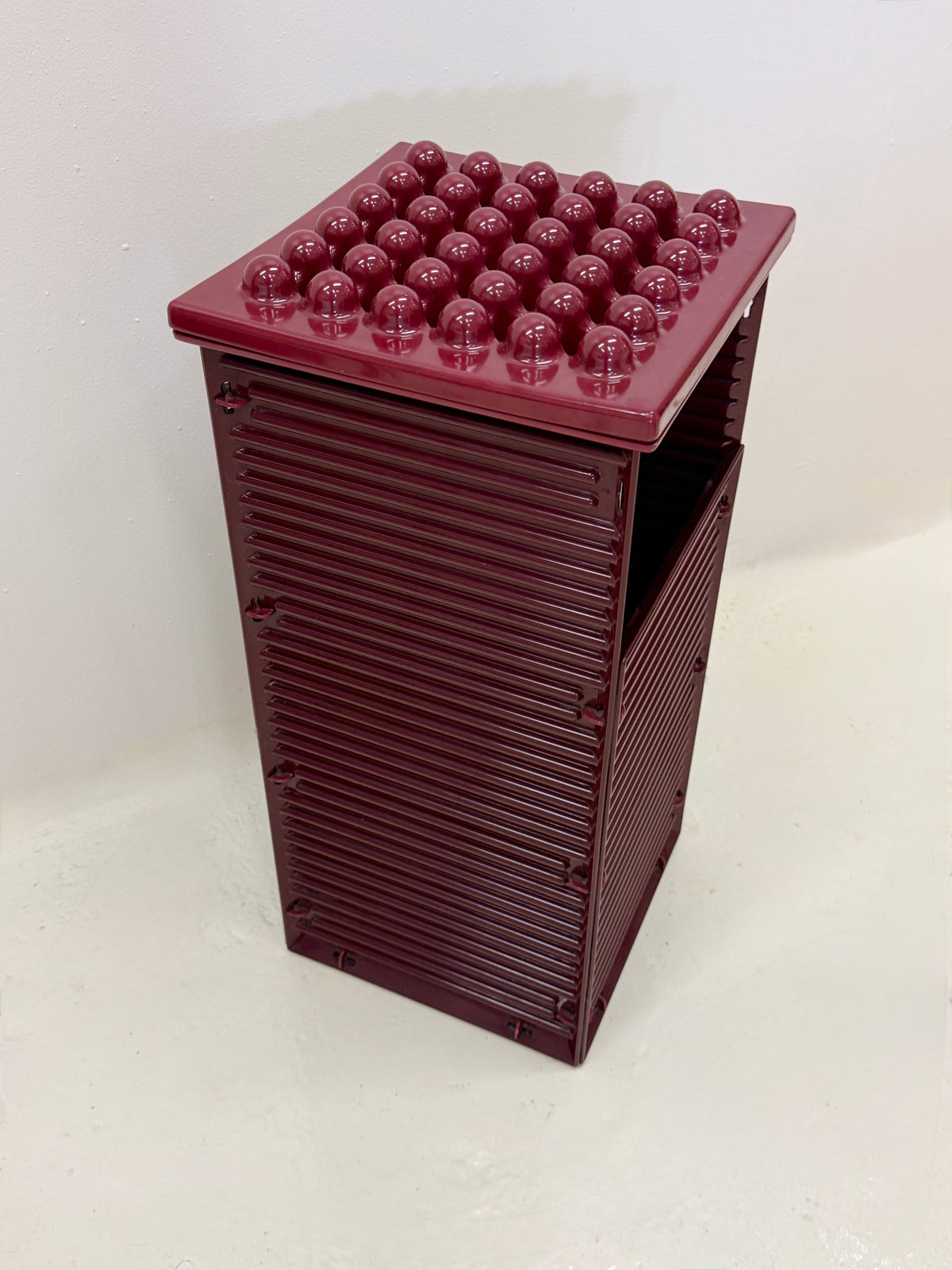 Corbeille-cendrier « Sistema 45 » — Ettore Sottsass, Italie, 1970