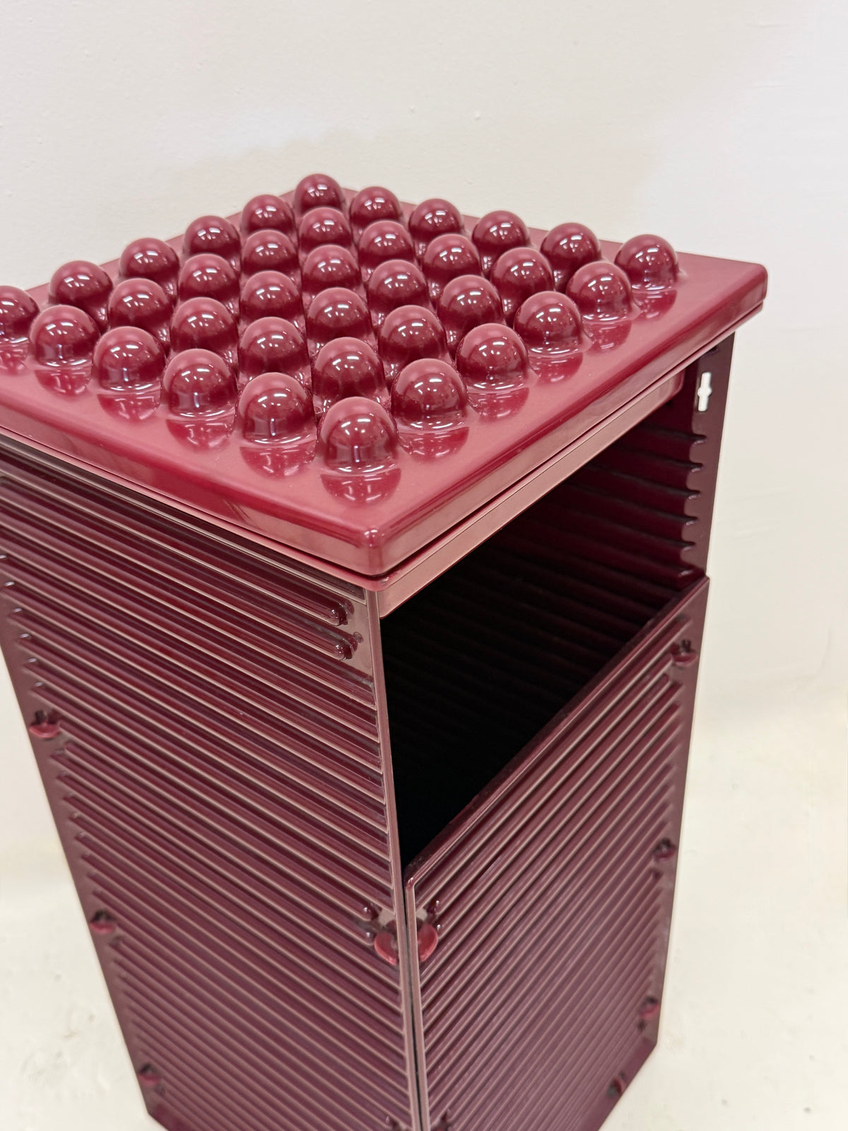 Corbeille-cendrier « Sistema 45 » — Ettore Sottsass, Italie, 1970
