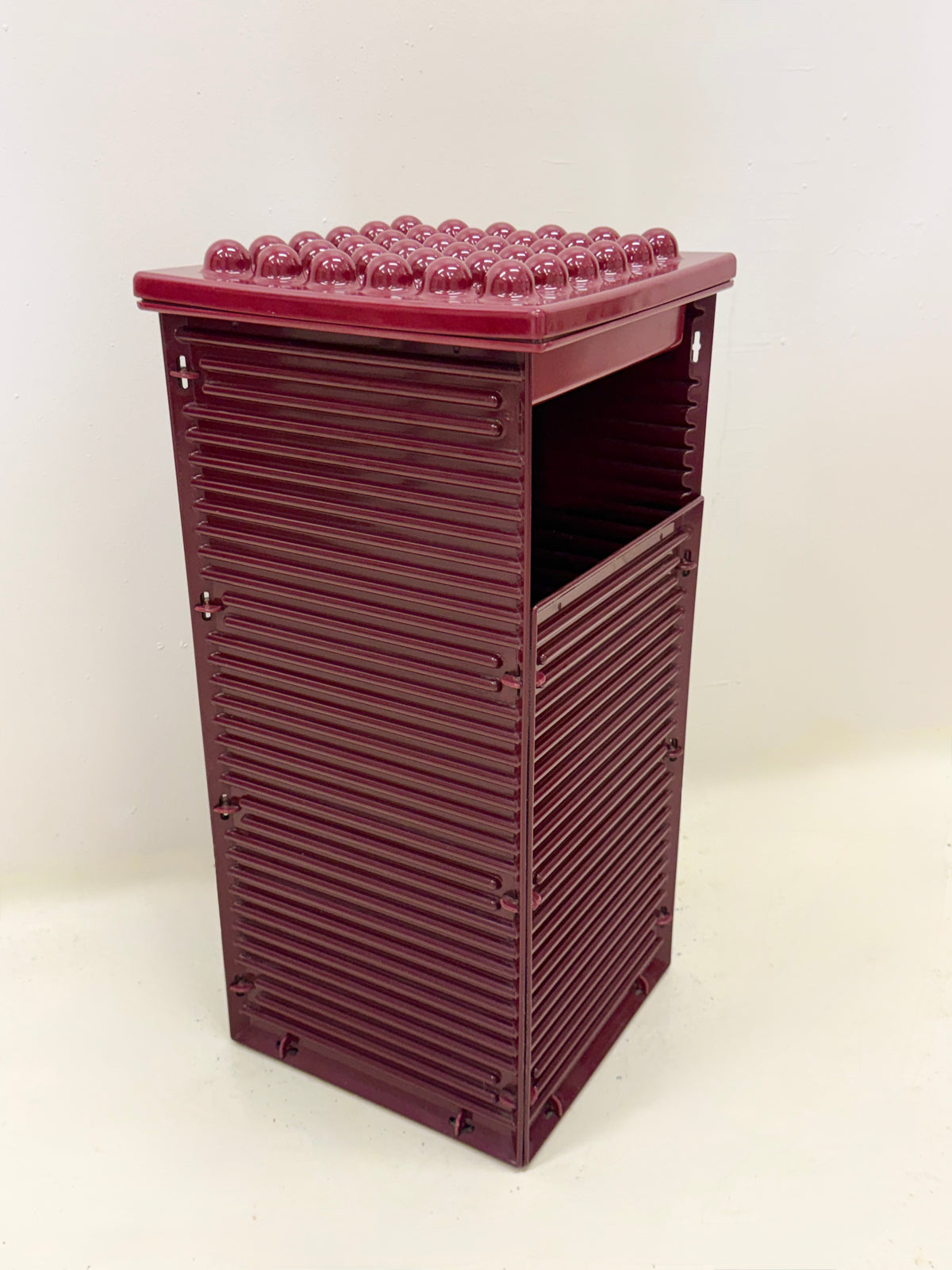 Corbeille-cendrier « Sistema 45 » — Ettore Sottsass, Italie, 1970
