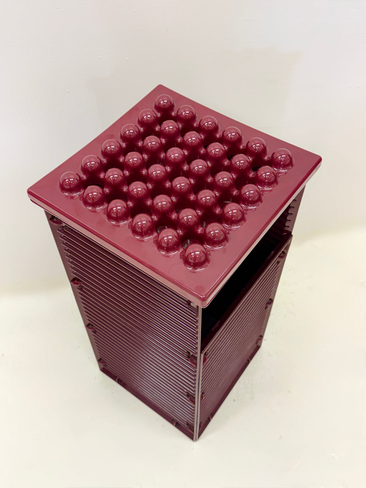 Corbeille-cendrier « Sistema 45 » — Ettore Sottsass, Italie, 1970