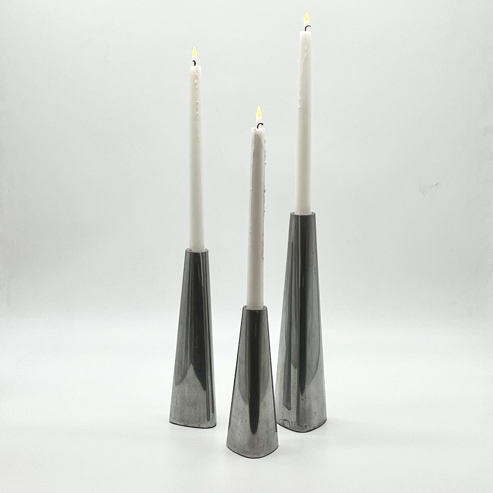 ENSEMBLE DE BOUGEOIRS "EHLÉN JOHANSSON"— 1980s