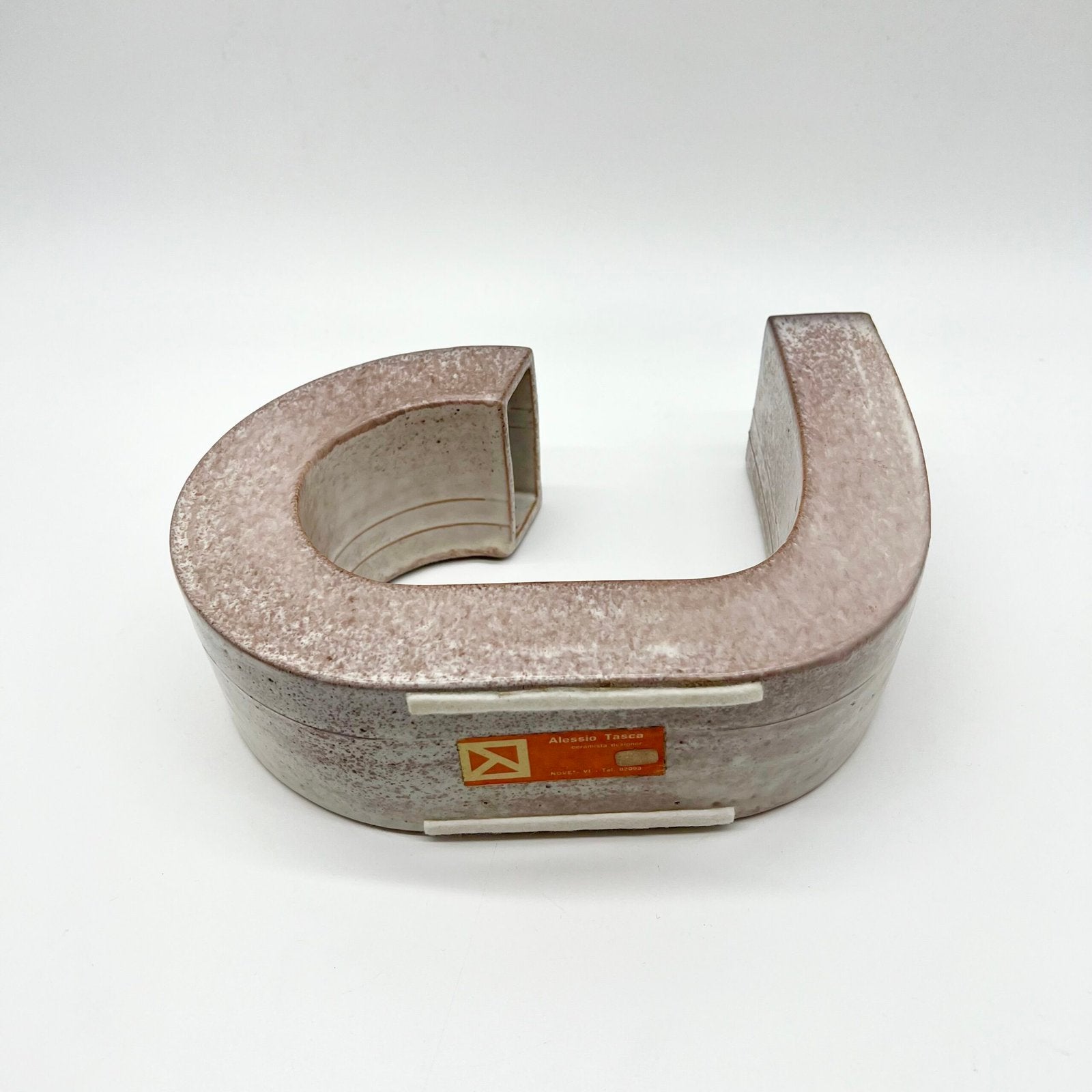 SCULPTURE EN CÉRAMIQUE PAR "ALESSIO TASCA" — ITALY, 1970s