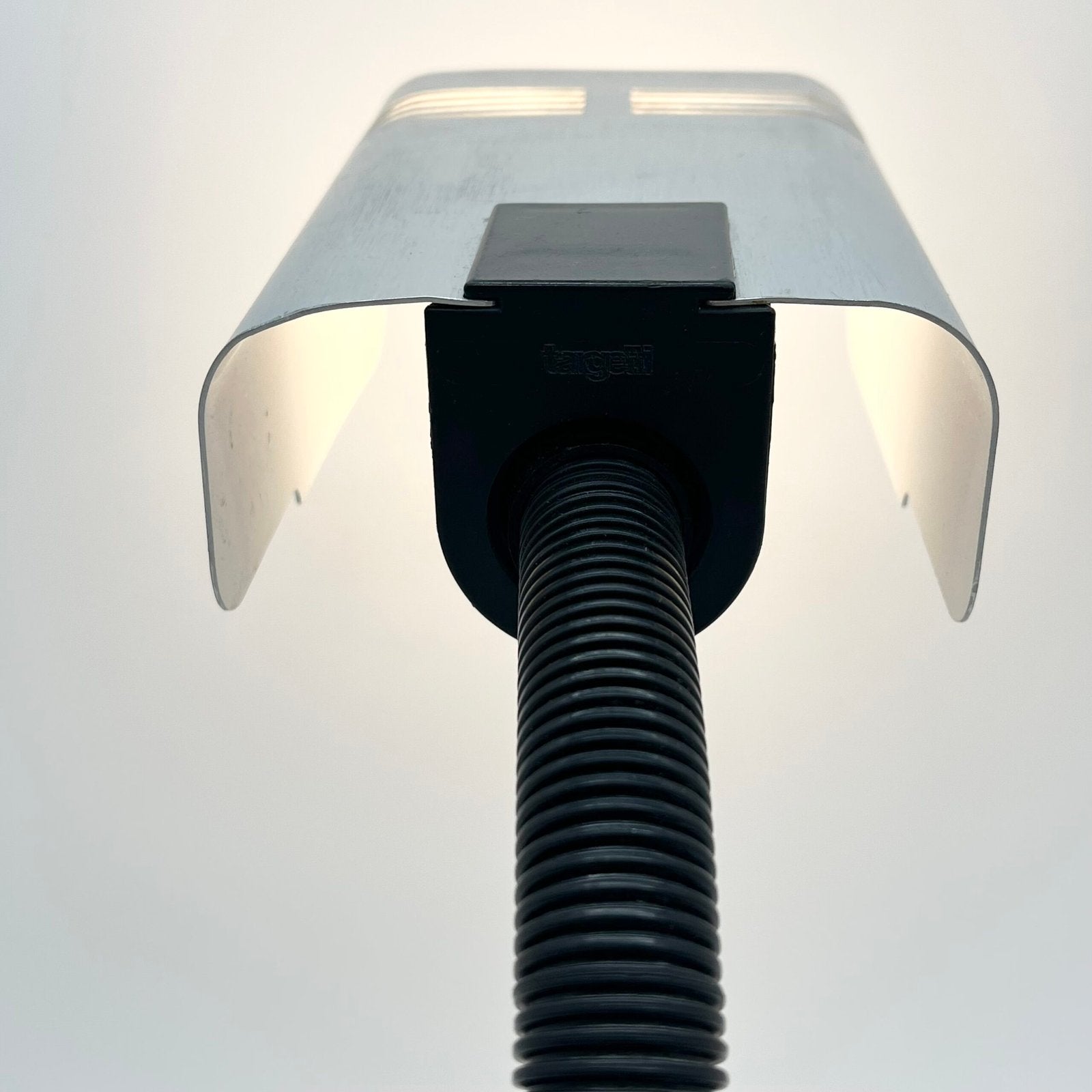 LAMPE TARGETTI SANKEY "ALU BROSSE", 1960/70s, ITALY