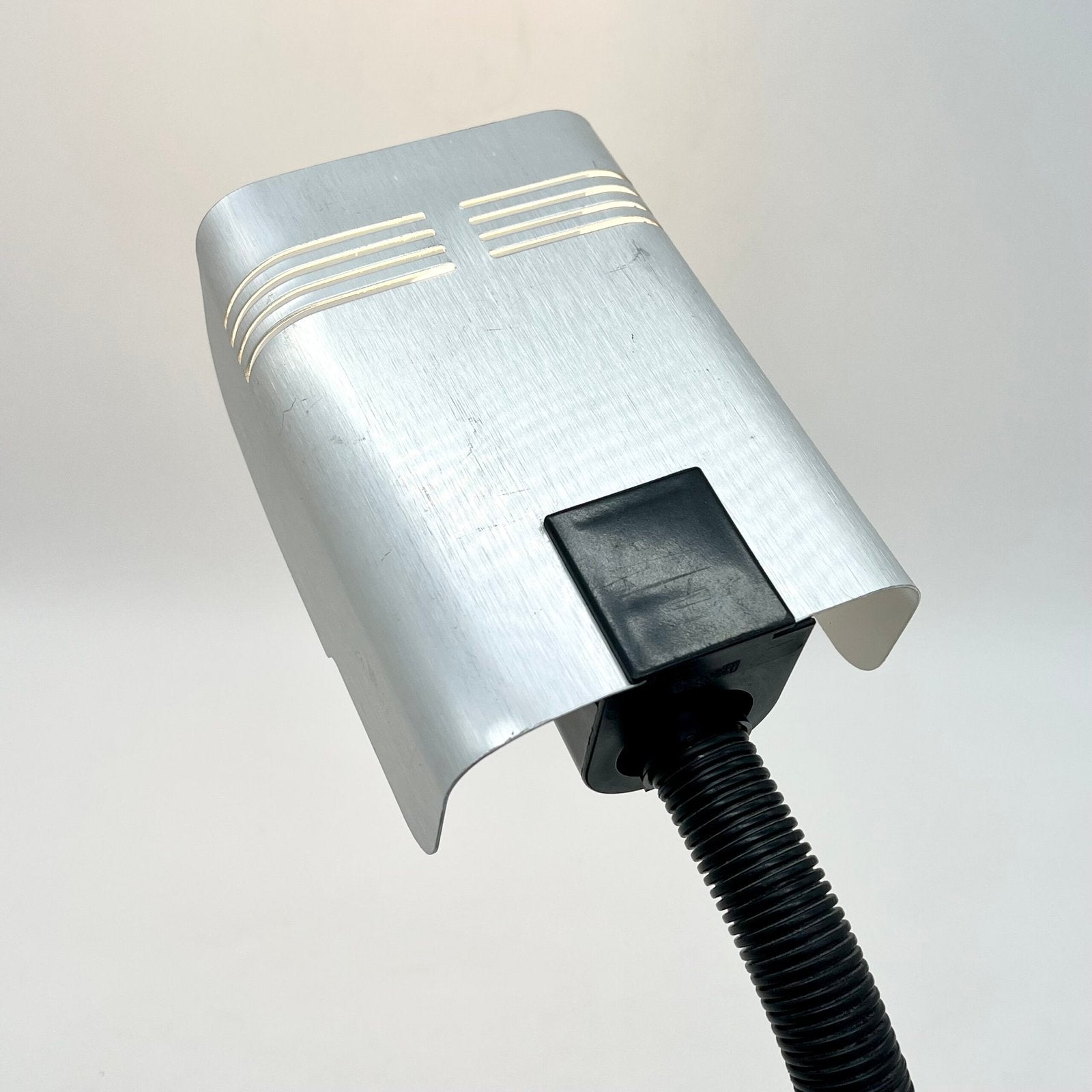 LAMPE TARGETTI SANKEY "ALU BROSSE", 1960/70s, ITALY