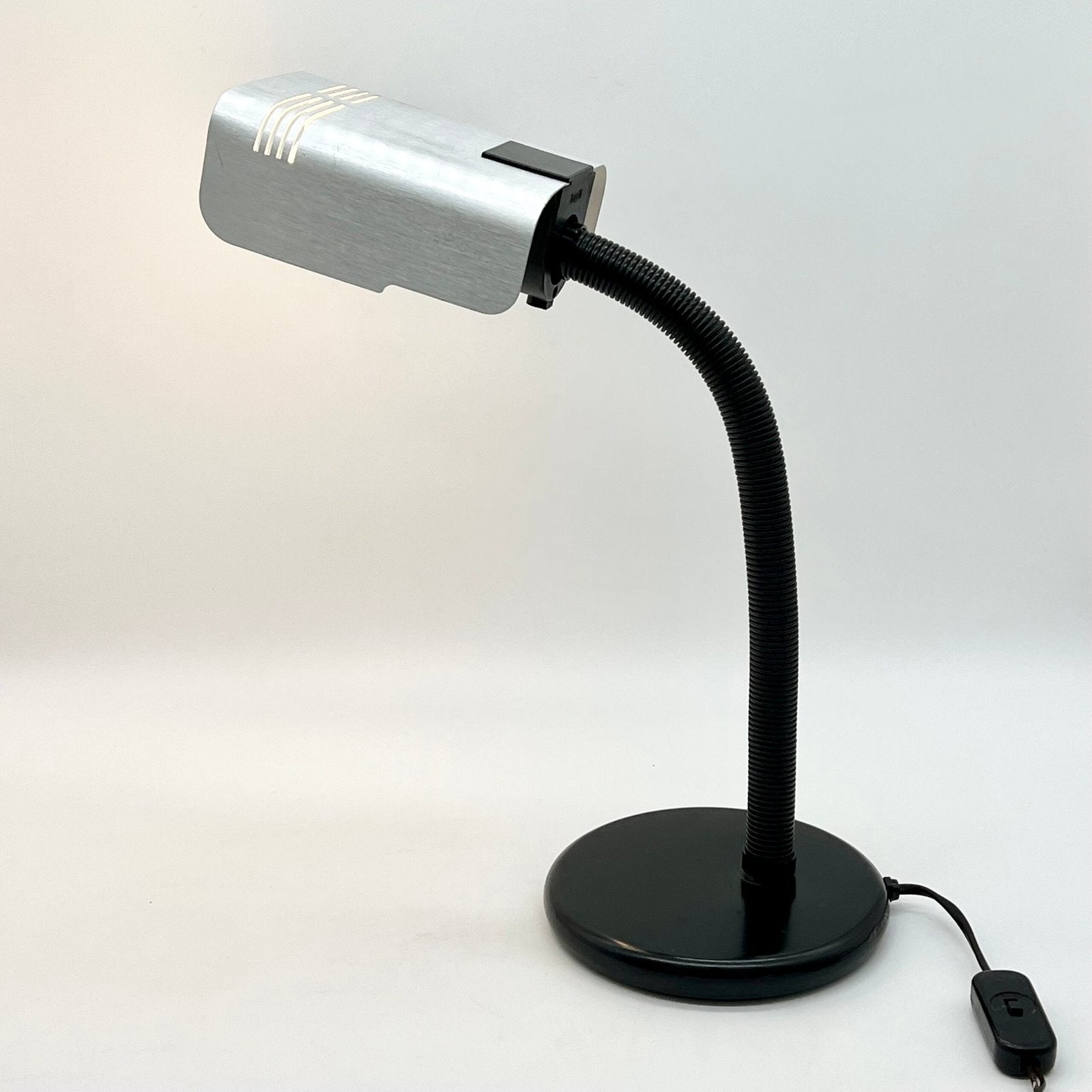 LAMPE TARGETTI SANKEY "ALU BROSSE", 1960/70s, ITALY