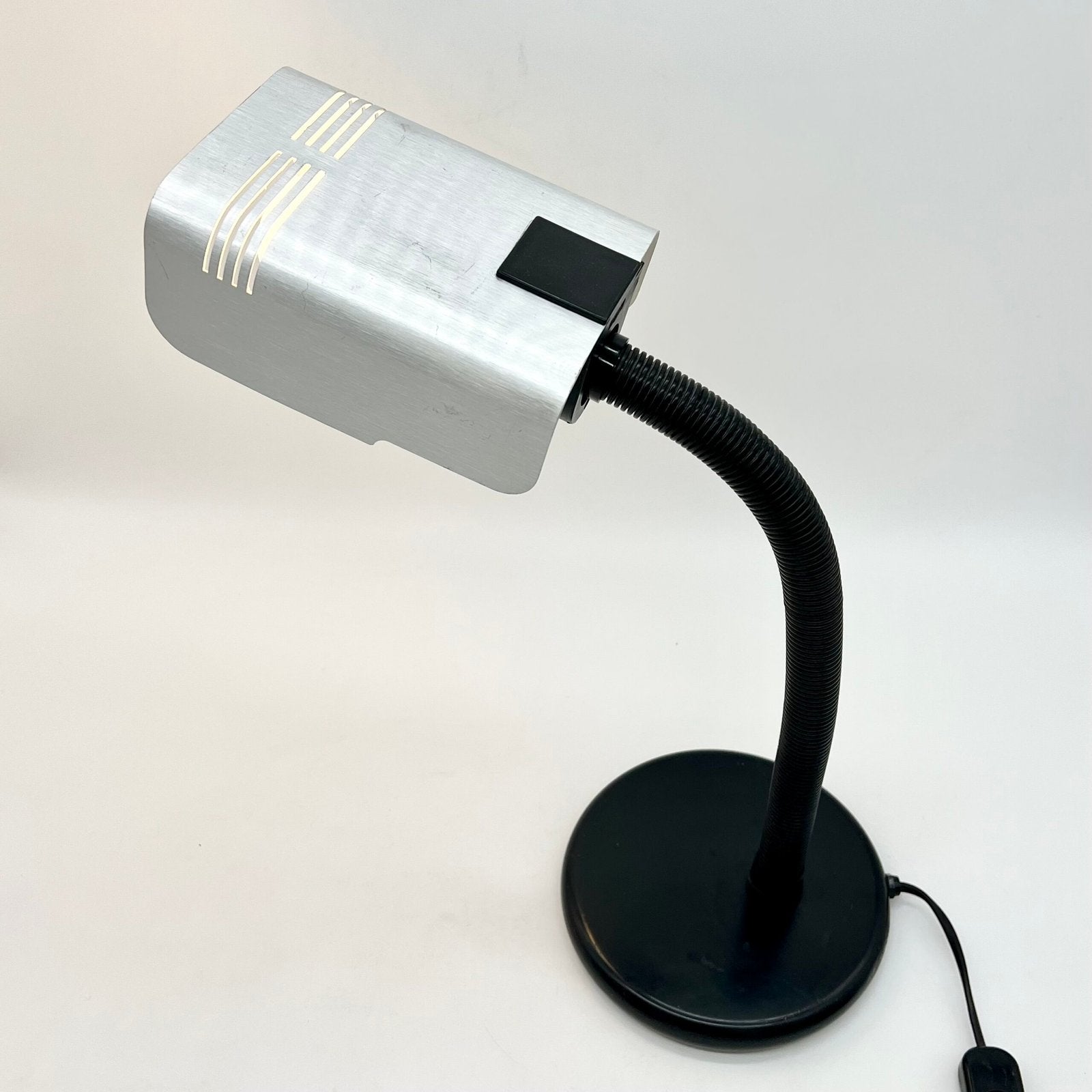 LAMPE TARGETTI SANKEY "ALU BROSSE", 1960/70s, ITALY