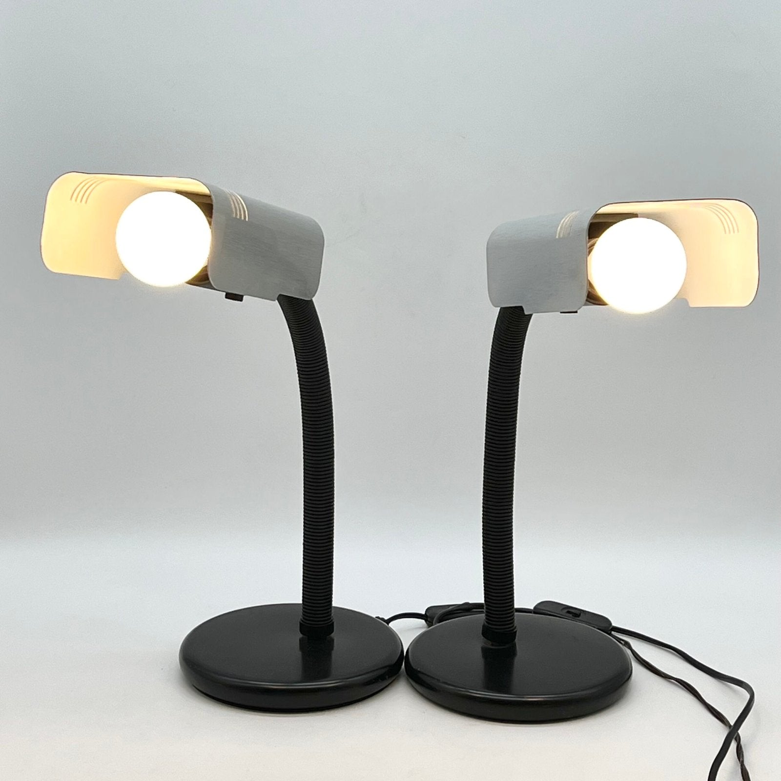 LAMPE TARGETTI SANKEY "ALU BROSSE", 1960/70s, ITALY