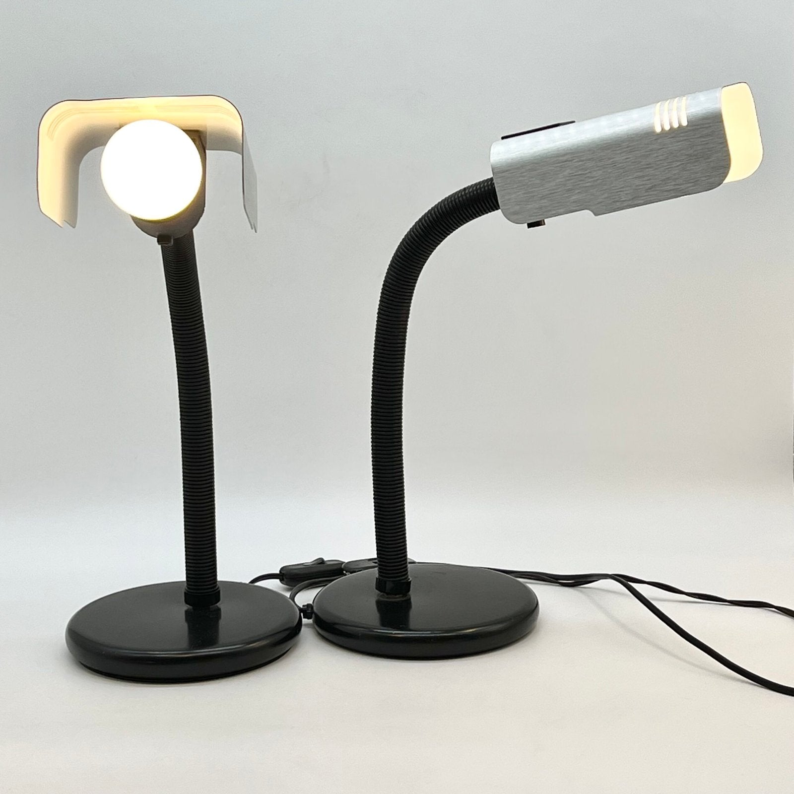 LAMPE TARGETTI SANKEY "ALU BROSSE", 1960/70s, ITALY