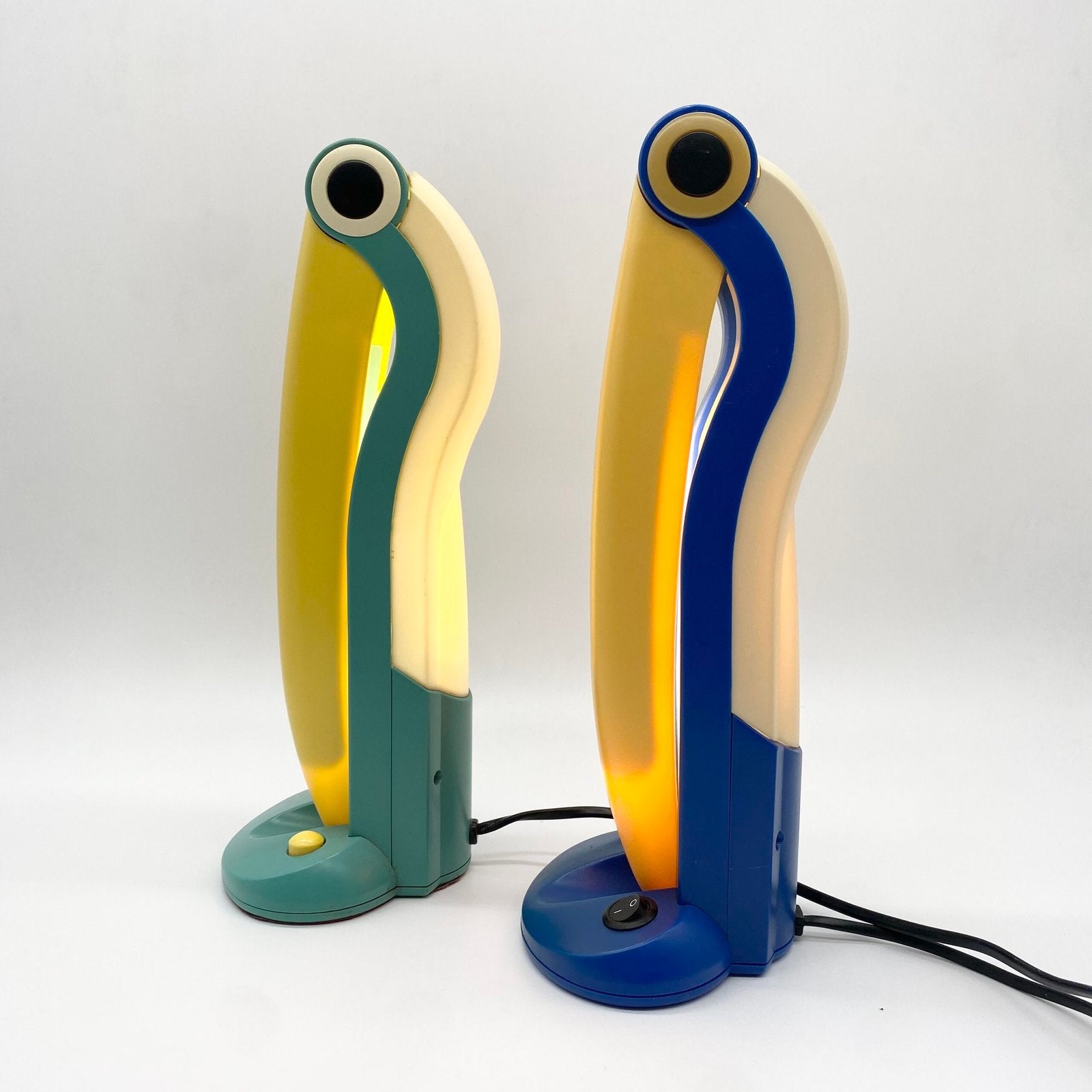 LAMPE TOUCAN – "H.T. HUANG", 1980s