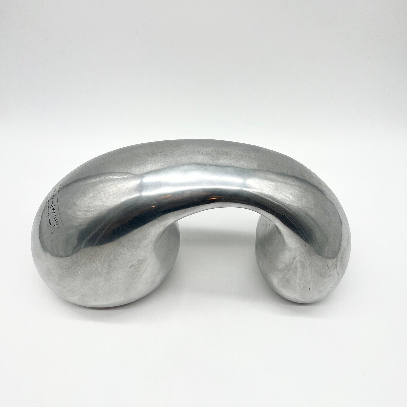 SCULPTURE ALUMINIUM POLI, "EVA & PETER MORITZ", 1980s