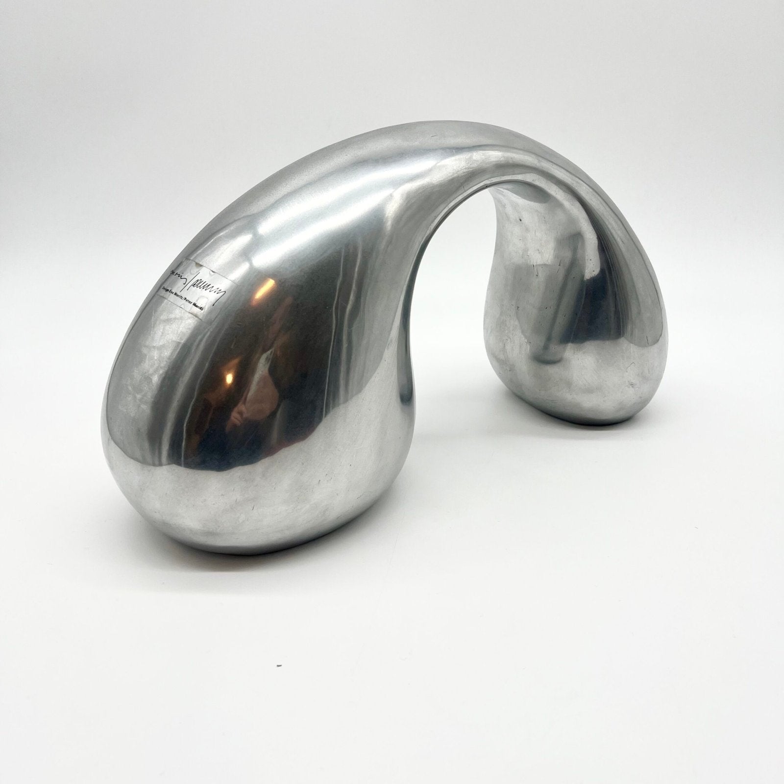 SCULPTURE ALUMINIUM POLI, "EVA & PETER MORITZ", 1980s