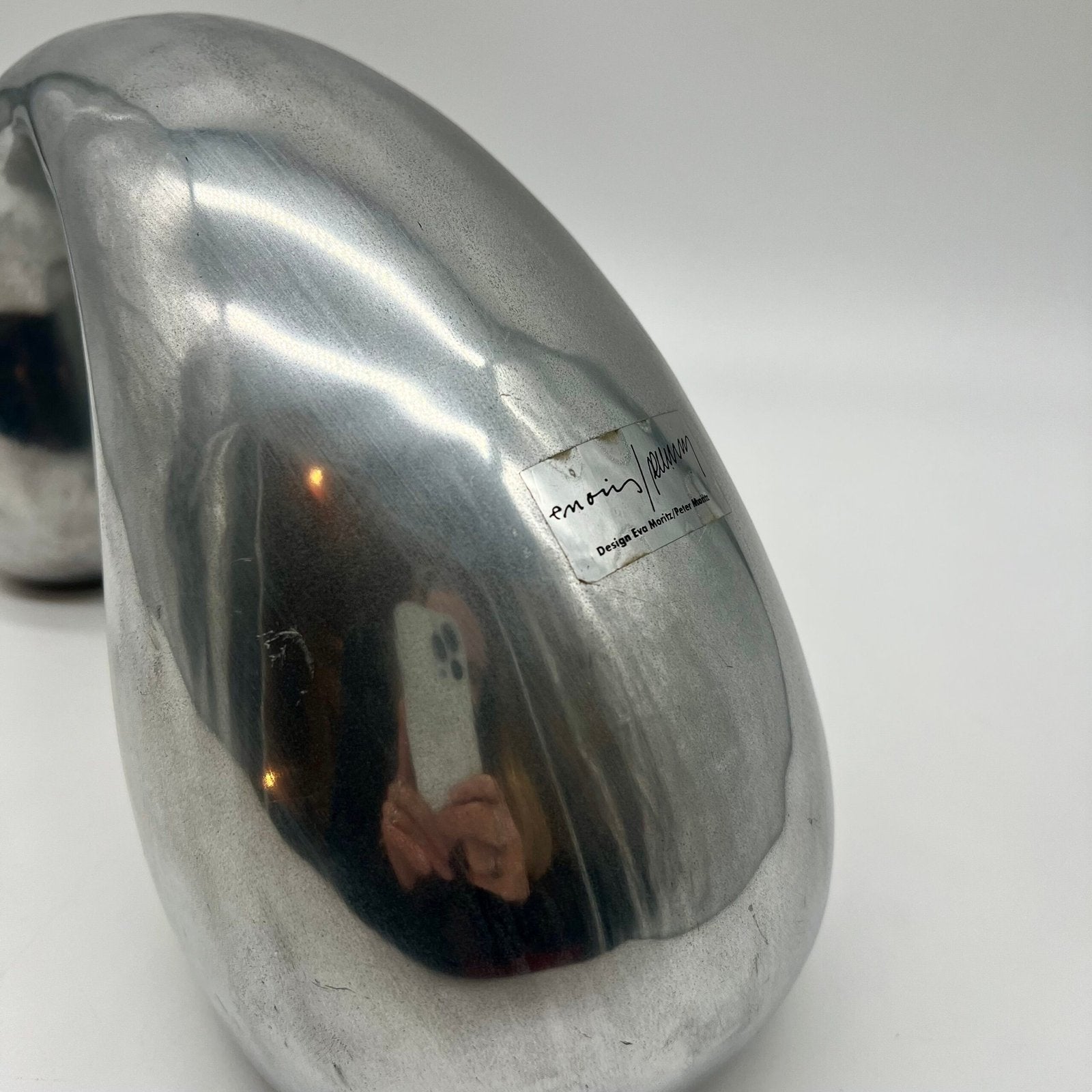 SCULPTURE ALUMINIUM POLI, "EVA & PETER MORITZ", 1980s