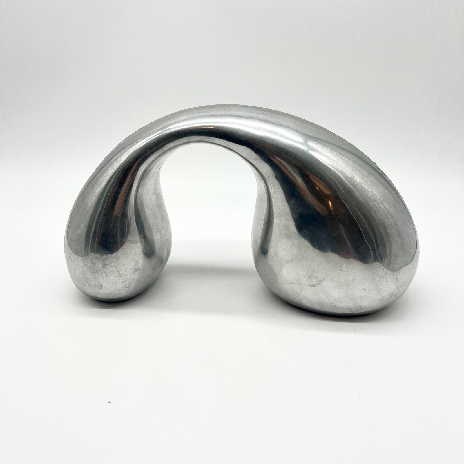 SCULPTURE ALUMINIUM POLI, "EVA & PETER MORITZ", 1980s