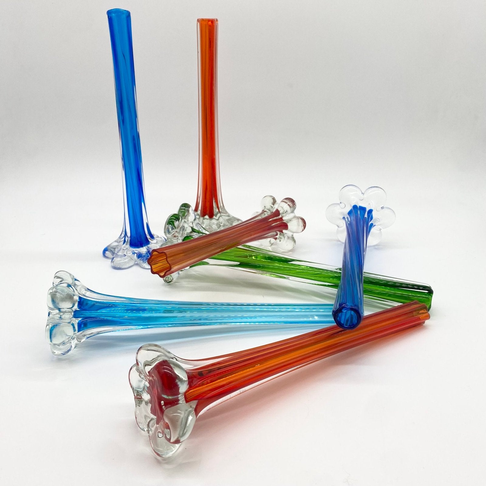 SOLIFLORE "CIELO BLU" VERRE DE MURANO – 1960s