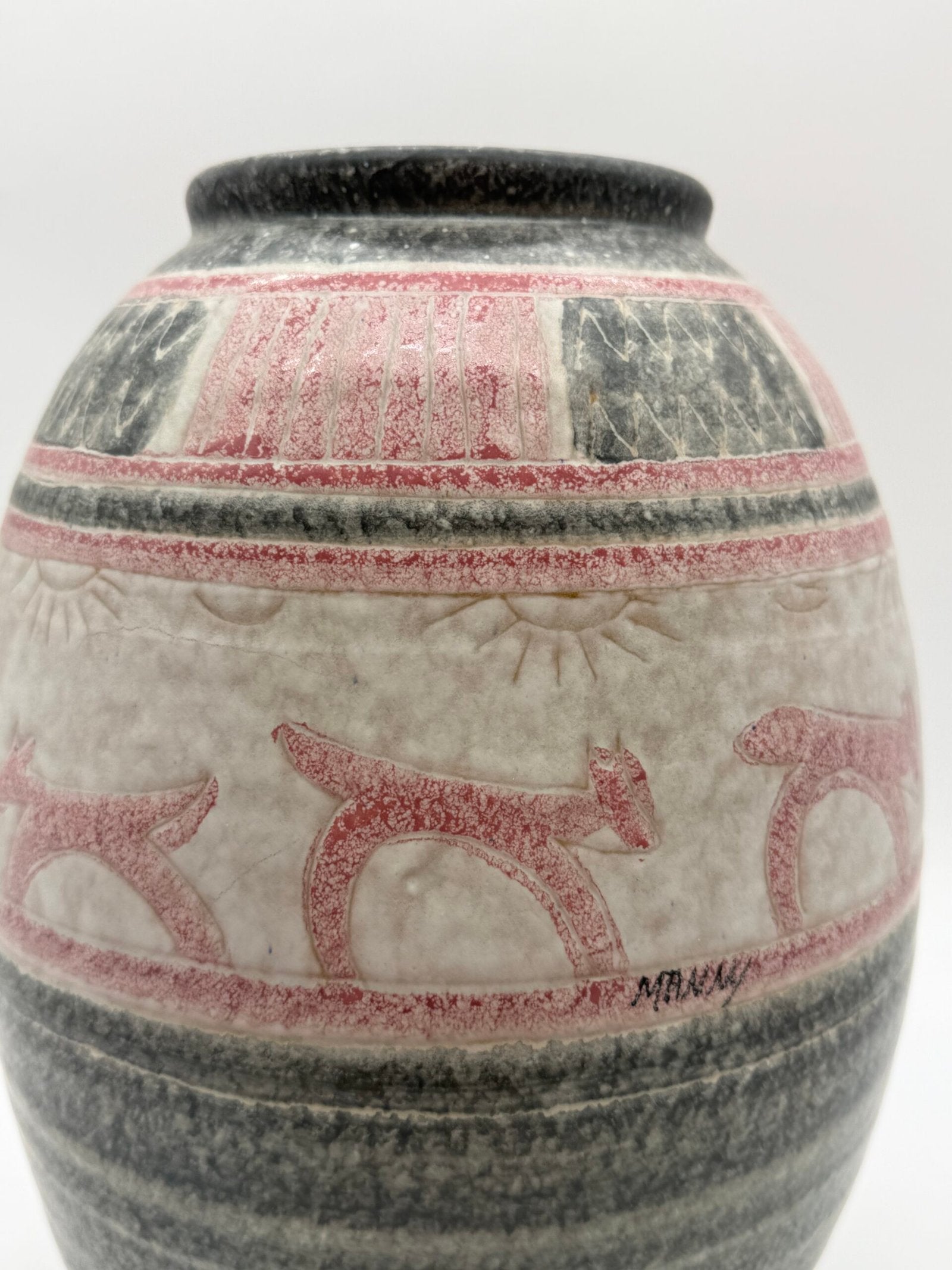 GRAND VASE EN CÉRAMIQUE, SILVANO VANNUZZI 1960s