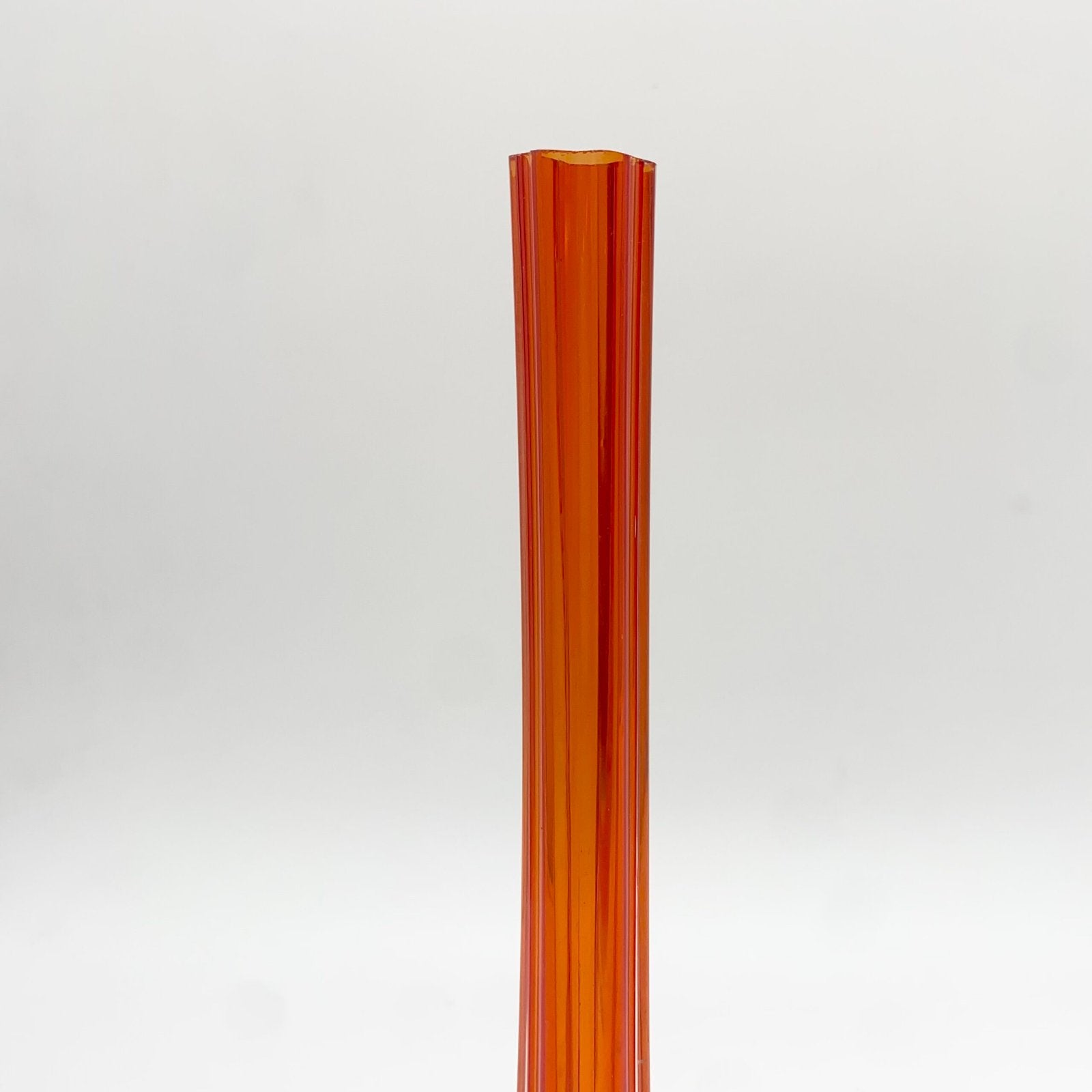 SOLIFLORE "ROSSO ARANCIONE" VERRE DE MURANO – 1960s