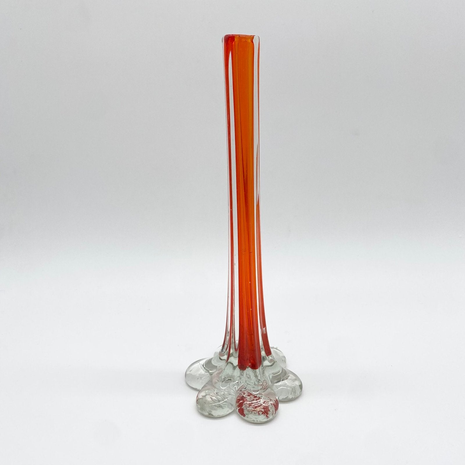 SOLIFLORE « ROSSO FUECO » VERRE DE MURANO – 1960s