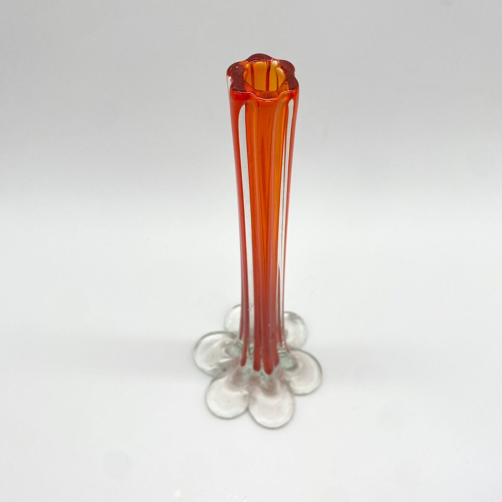 SOLIFLORE « ROSSO FUECO » VERRE DE MURANO – 1960s
