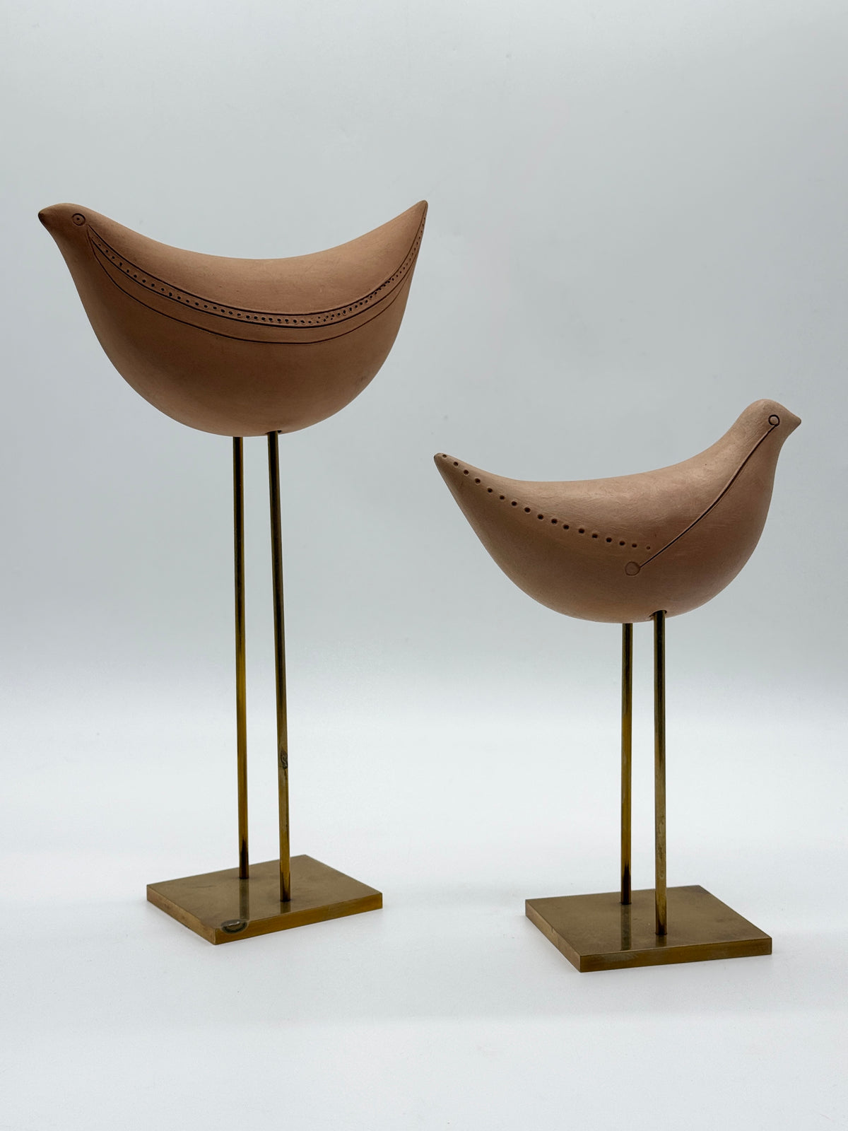 Paire d’oiseaux « Birds » — Aldo Londi pour Bitossi Ceramiche, Italie 1960s