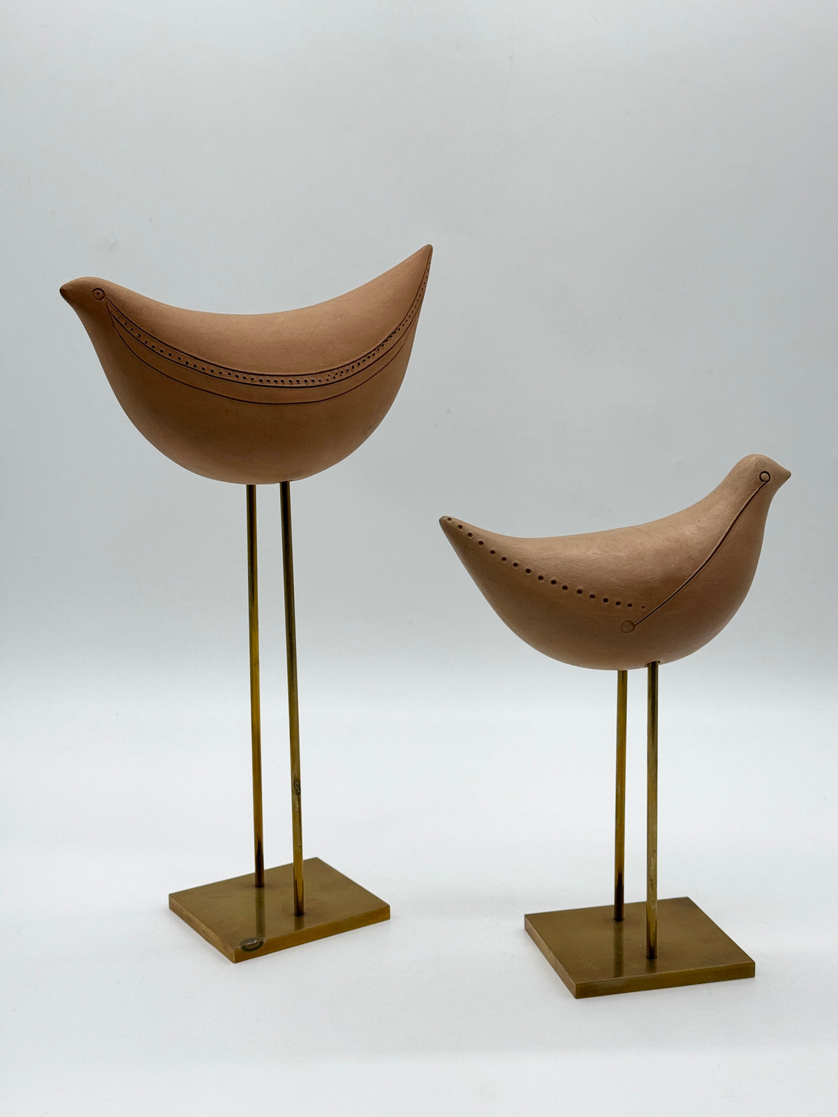Paire d’oiseaux « Birds » — Aldo Londi pour Bitossi Ceramiche, Italie 1960s