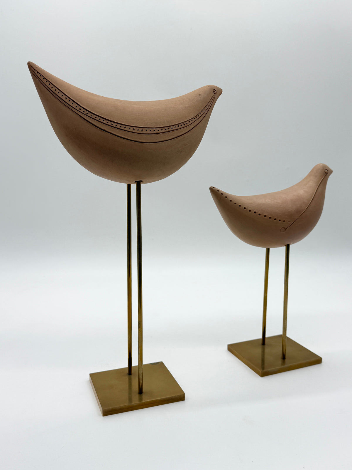 Paire d’oiseaux « Birds » — Aldo Londi pour Bitossi Ceramiche, Italie 1960s