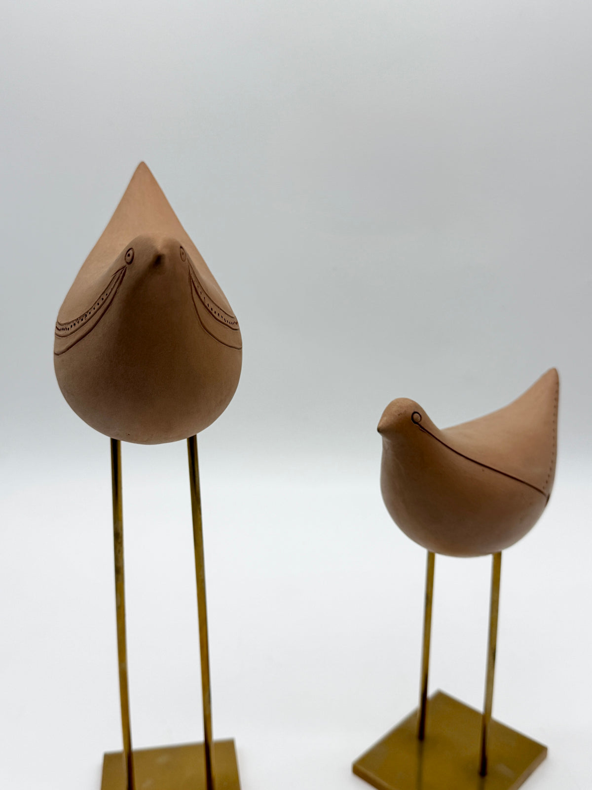 Paire d’oiseaux « Birds » — Aldo Londi pour Bitossi Ceramiche, Italie 1960s