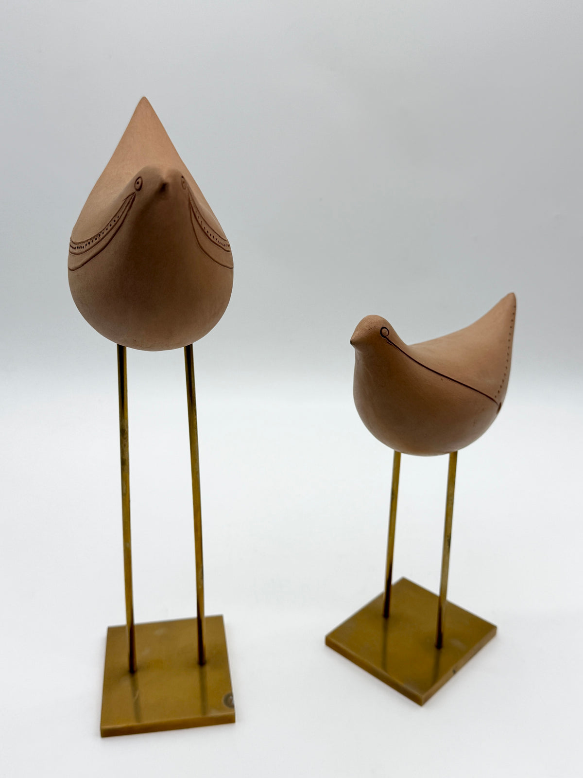Paire d’oiseaux « Birds » — Aldo Londi pour Bitossi Ceramiche, Italie 1960s
