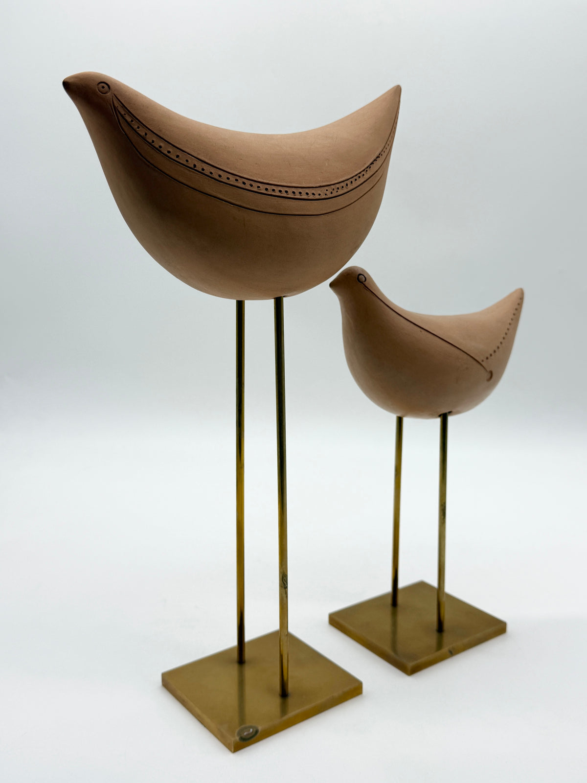 Paire d’oiseaux « Birds » — Aldo Londi pour Bitossi Ceramiche, Italie 1960s