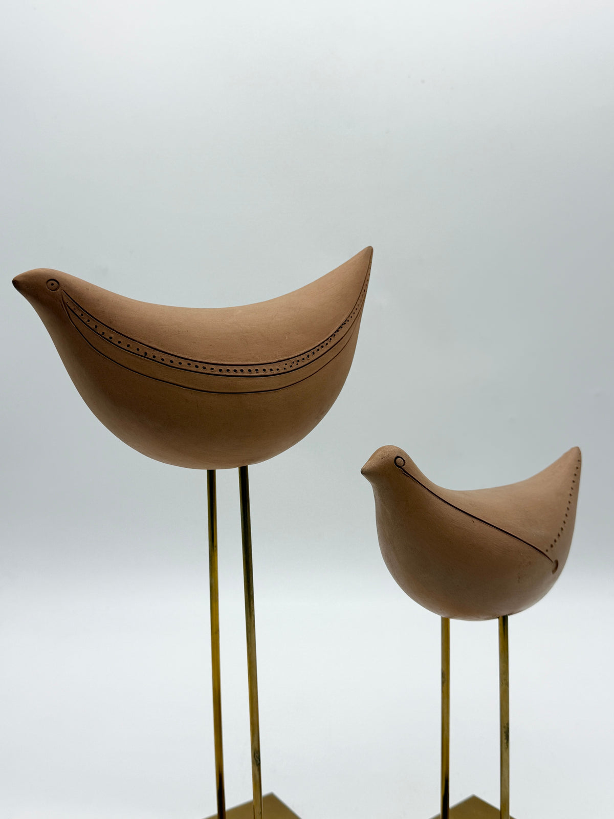 Paire d’oiseaux « Birds » — Aldo Londi pour Bitossi Ceramiche, Italie 1960s