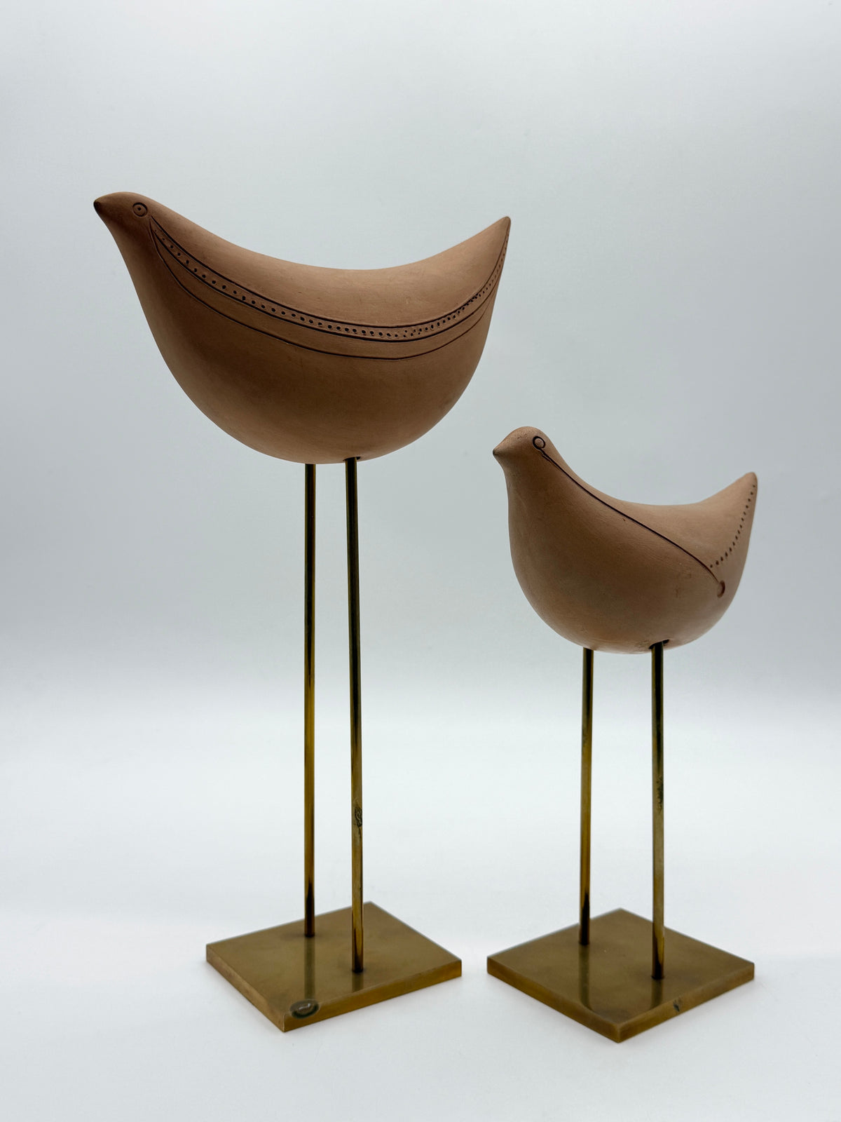 Paire d’oiseaux « Birds » — Aldo Londi pour Bitossi Ceramiche, Italie 1960s