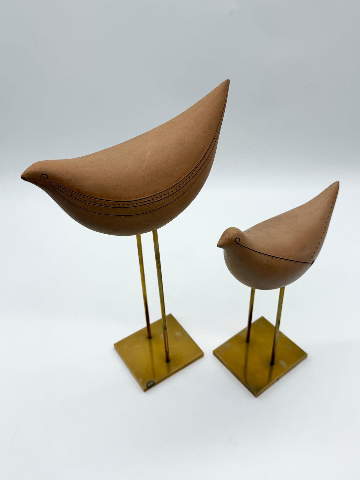 Paire d’oiseaux « Birds » — Aldo Londi pour Bitossi Ceramiche, Italie 1960s