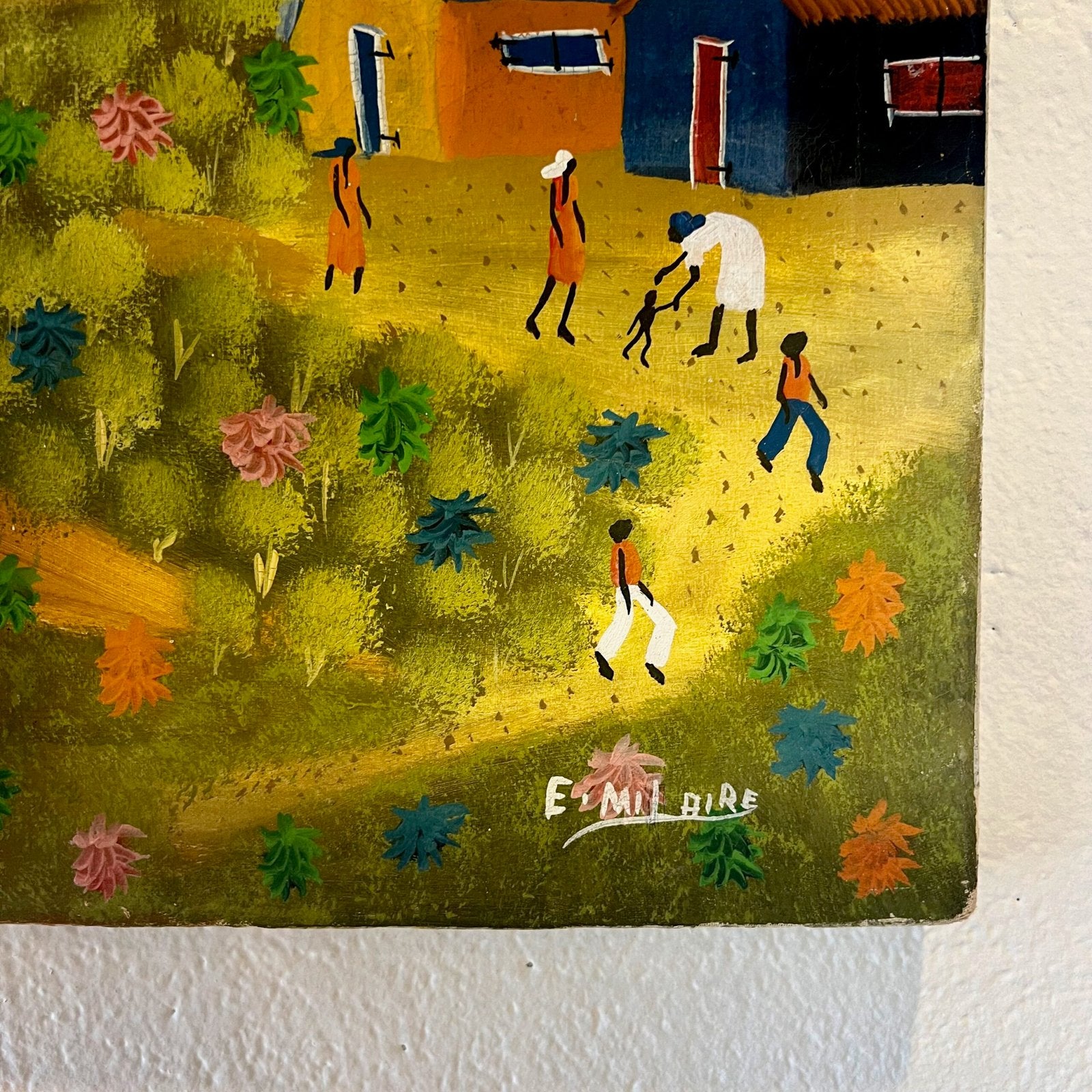 PEINTURE D'ART HAITIEN, EUGENE MILAIRE, 1985