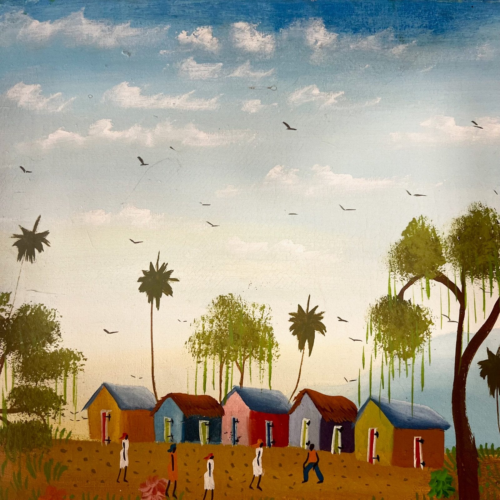 PEINTURE D'ART HAITIEN, EUGENE MILAIRE, 1985