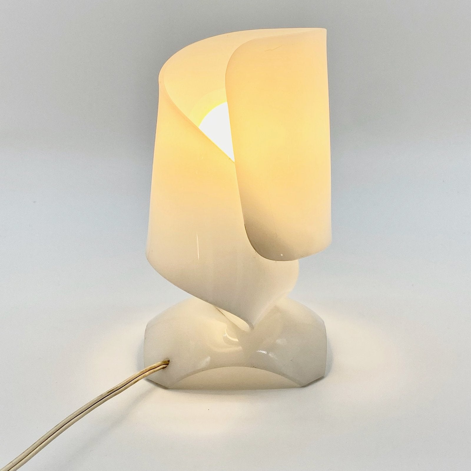 LAMPE PLEXI BLANC, 1970