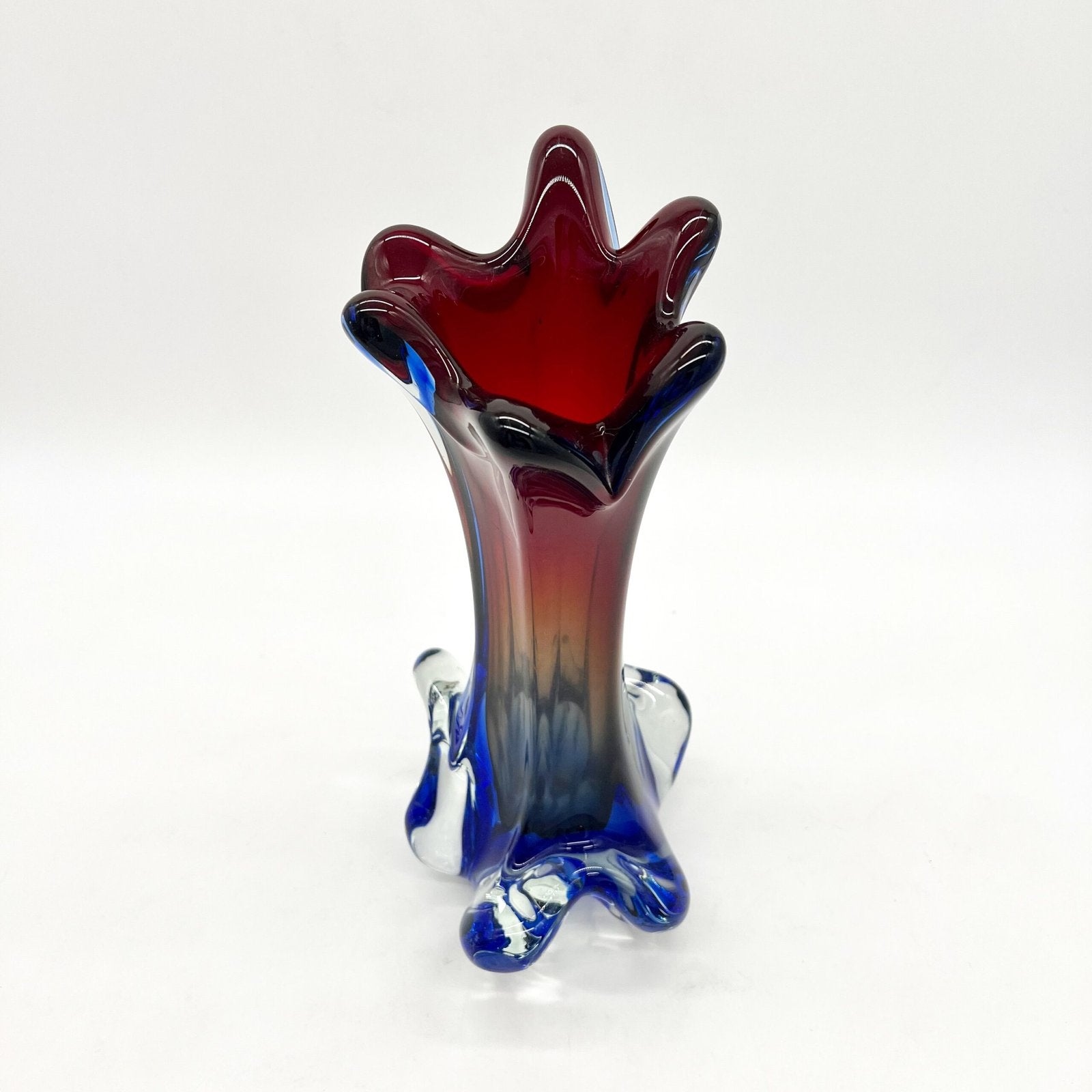 GRAND VASE MURAN0 ROUGE/BLEU, 1960