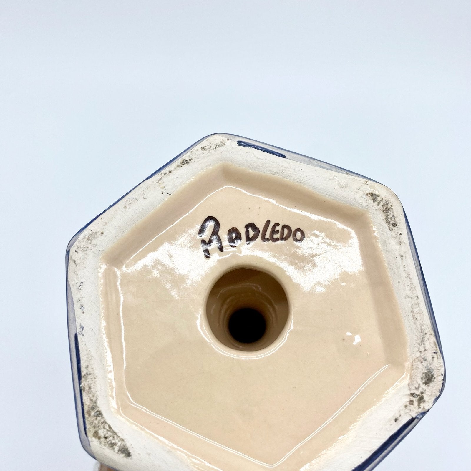 BOUGEOIR FAÏENCE, ROBLEDO, 1970