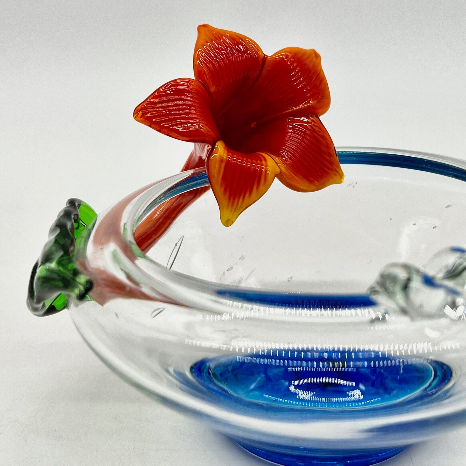 CENDRIER "FLEUR", MURANO, 1970s
