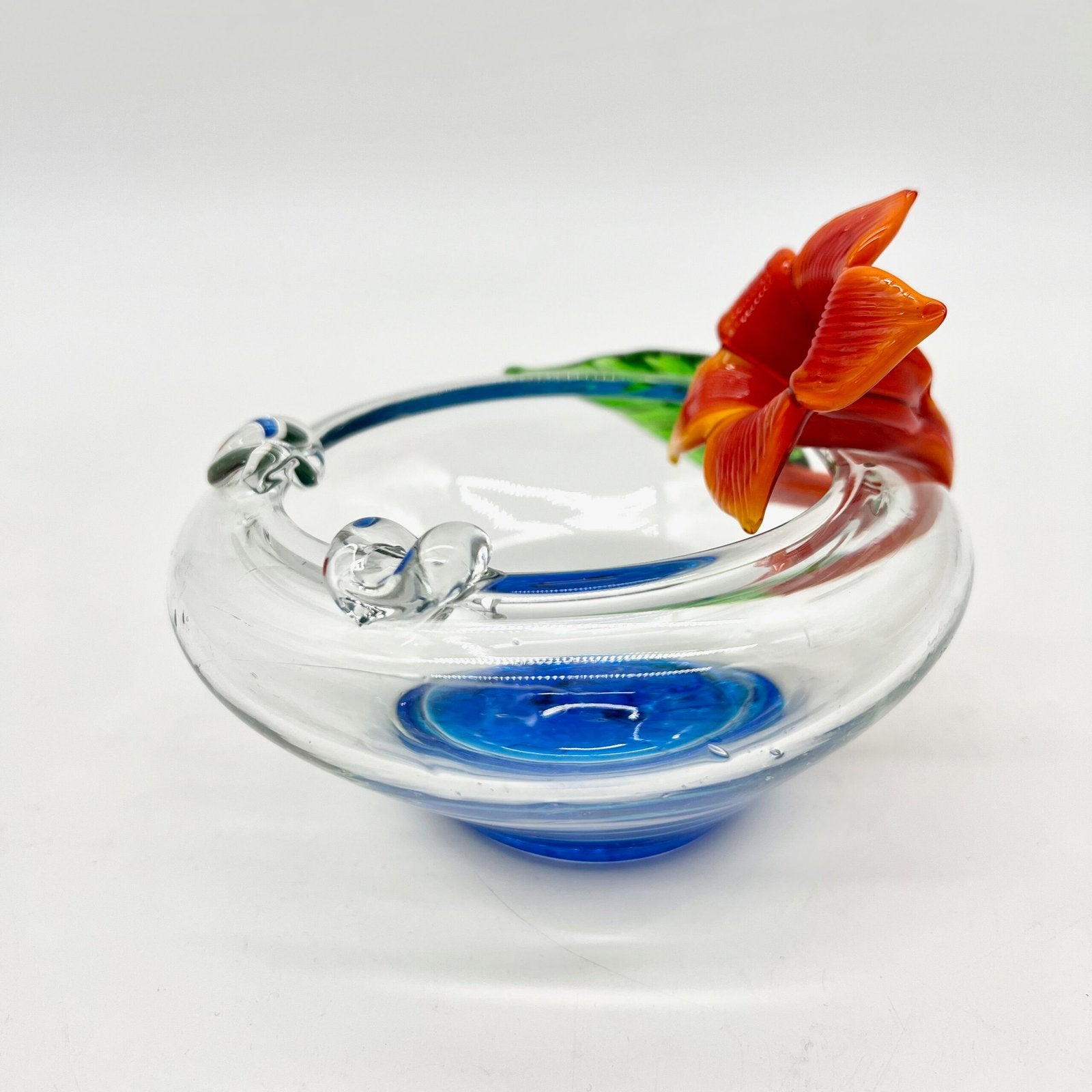 CENDRIER "FLEUR", MURANO, 1970s