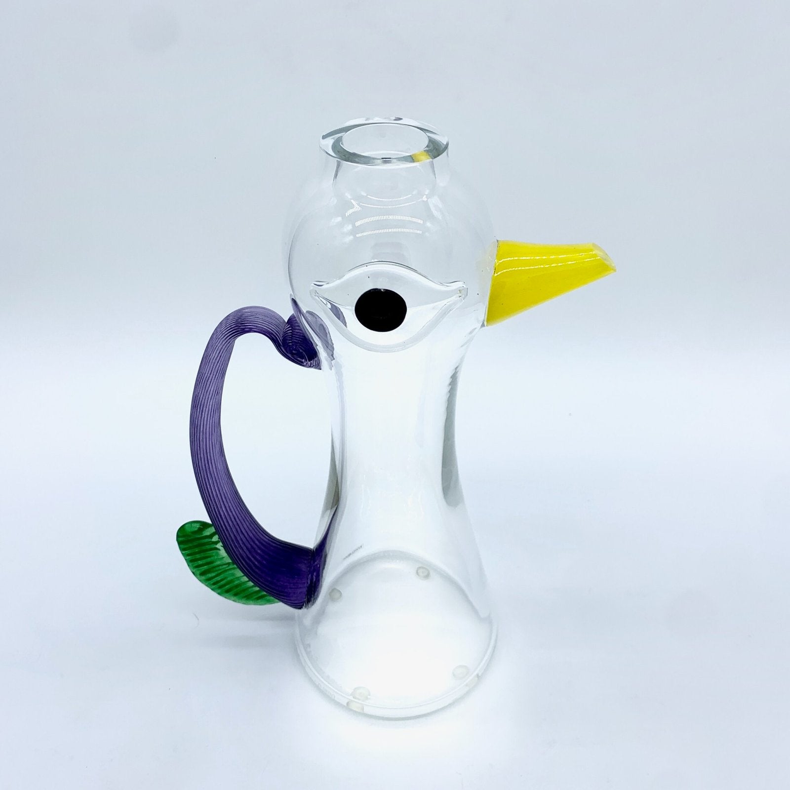 PICHET “FENIX” EN VERRE PAR KJELL ENGMAN POUR KOSTA BODA – SUÈDE, 1992