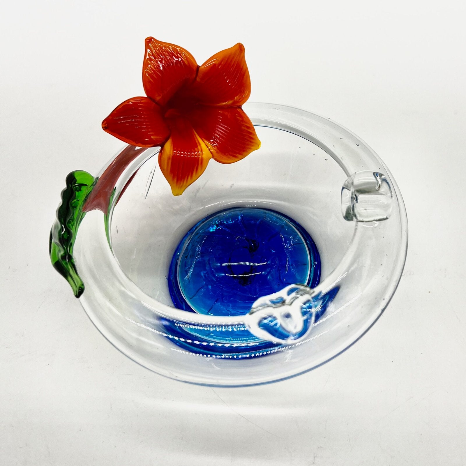 CENDRIER "FLEUR", MURANO, 1970s