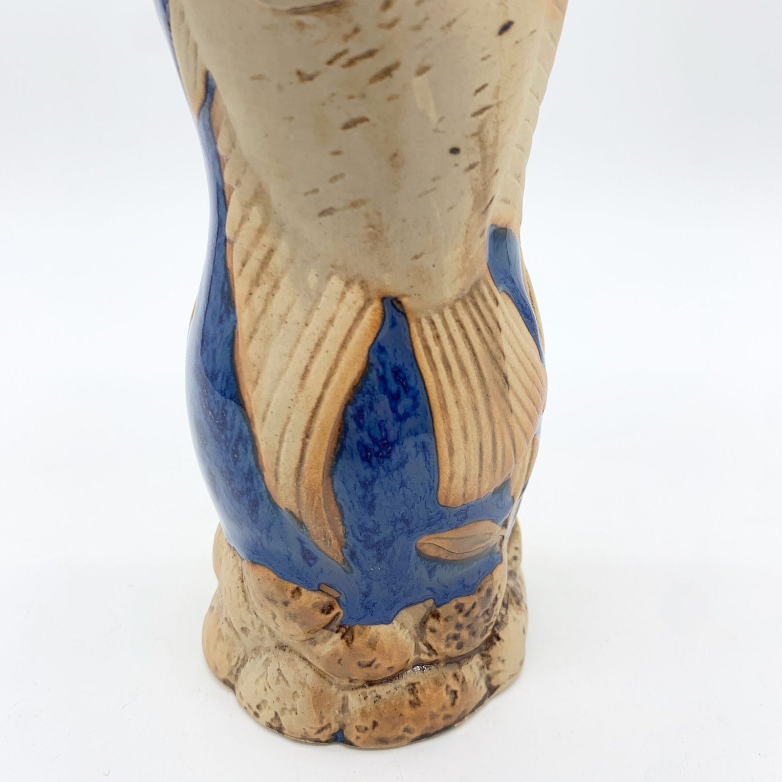 BARBOTINE POISSONS / FAÏENCE ÉMAILLÉE "VALLAURIS", 1950s