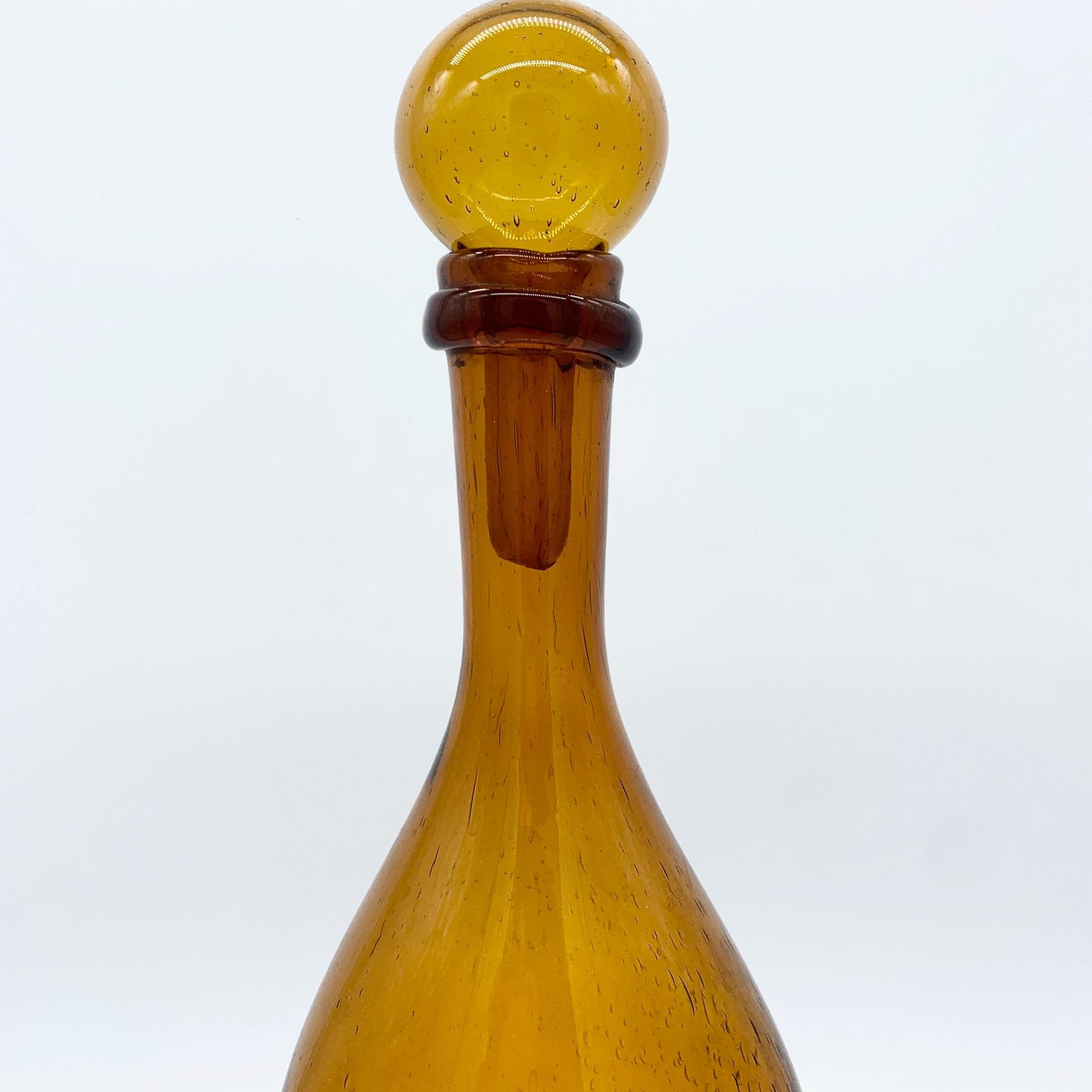 GRANDE CARAFE BIOT EN VERRE SOUFFLÉ, 1960