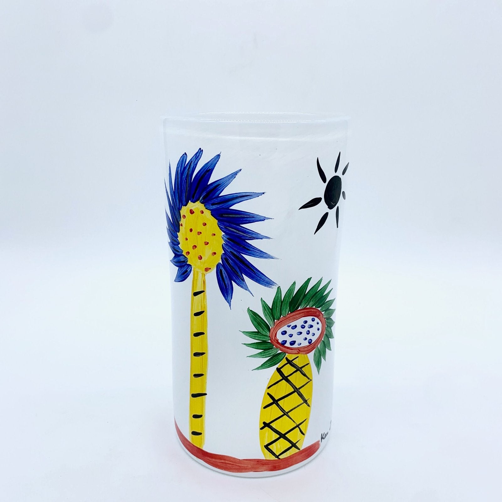 GRAND VASE “KEN DONE COLLECTION” POUR KOSTA BODA, 1990