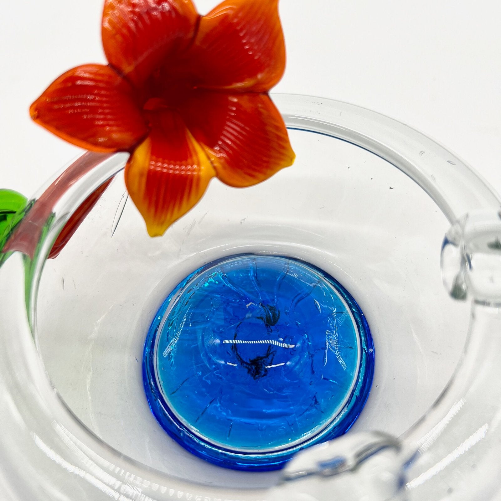 CENDRIER "FLEUR", MURANO, 1970s
