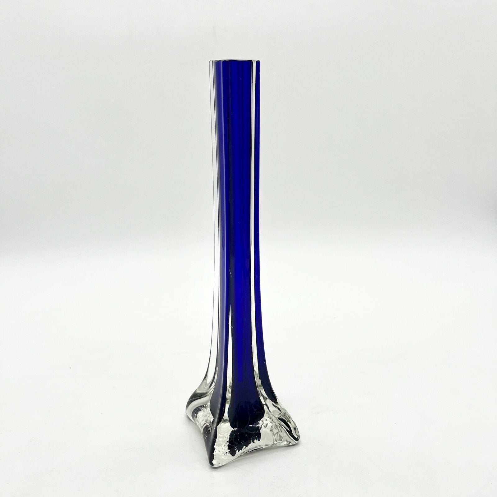 SOLIFLORE BLEU COBLAT, MURANO, 1960-70
