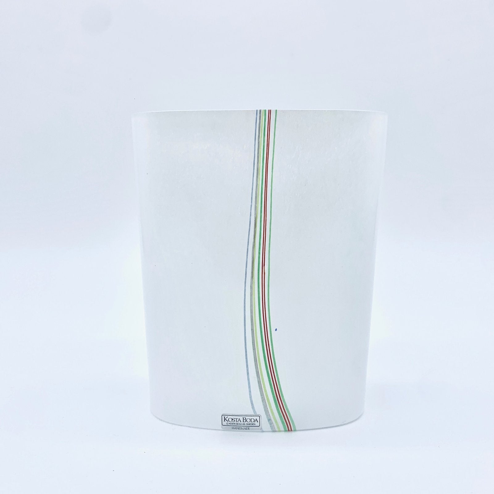 VASE ARC EN CIEL, KOSTA BODA, 1970