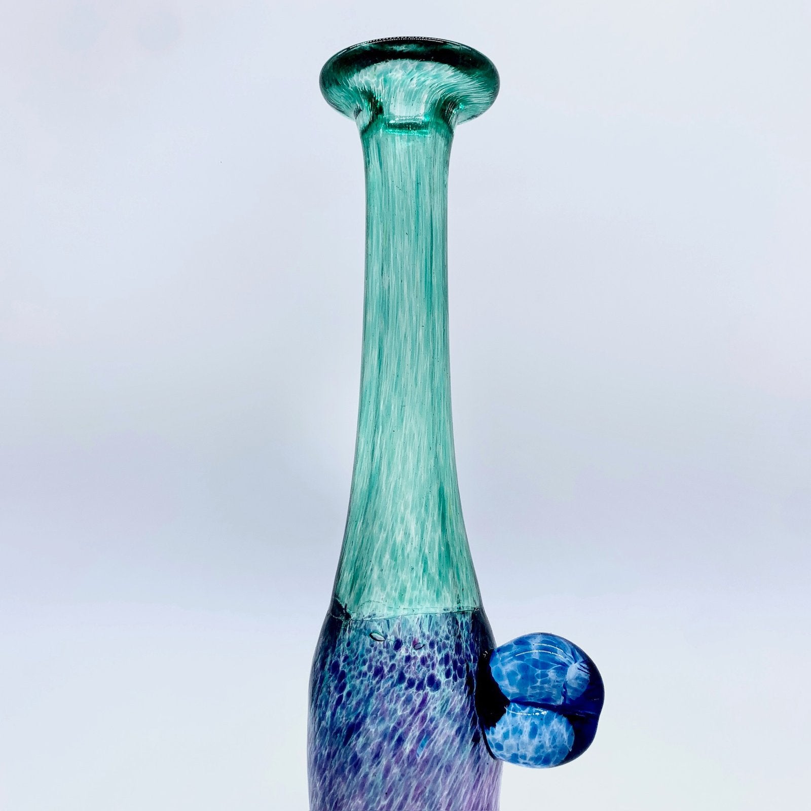 VASE WIND PIPE, BERTIL DE VALLIEN, KOSTA BODA, SUÈDE, 1980