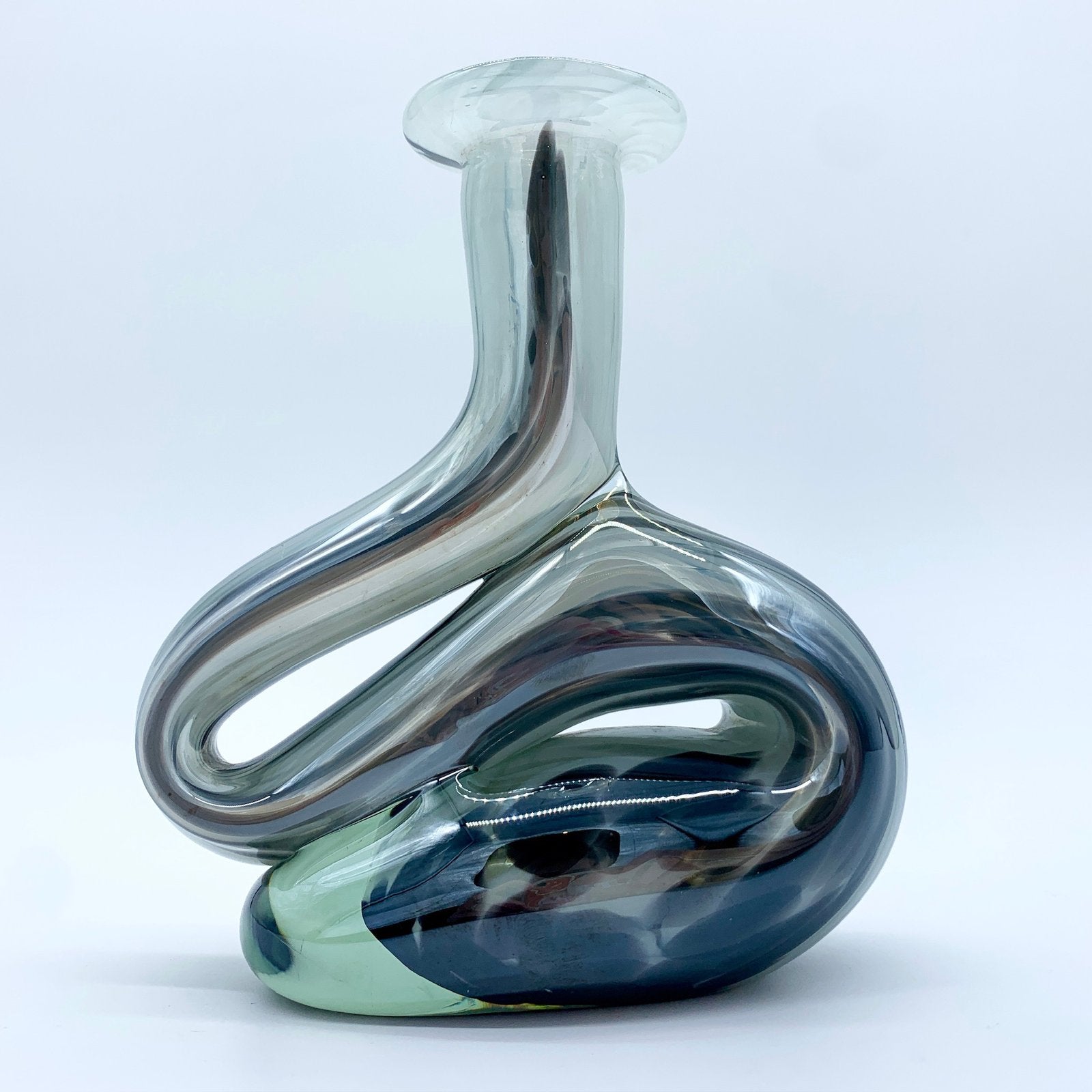 BOUGEOIR VERRE SOUFFLÉ, MURANO, 1960